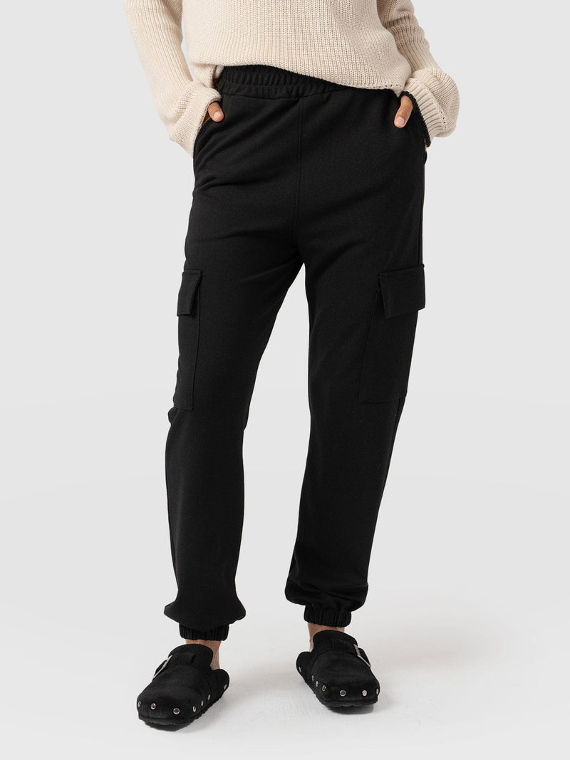 Cargo Tapered Pant - Black - Women's Pants | Saint + Sofia® US