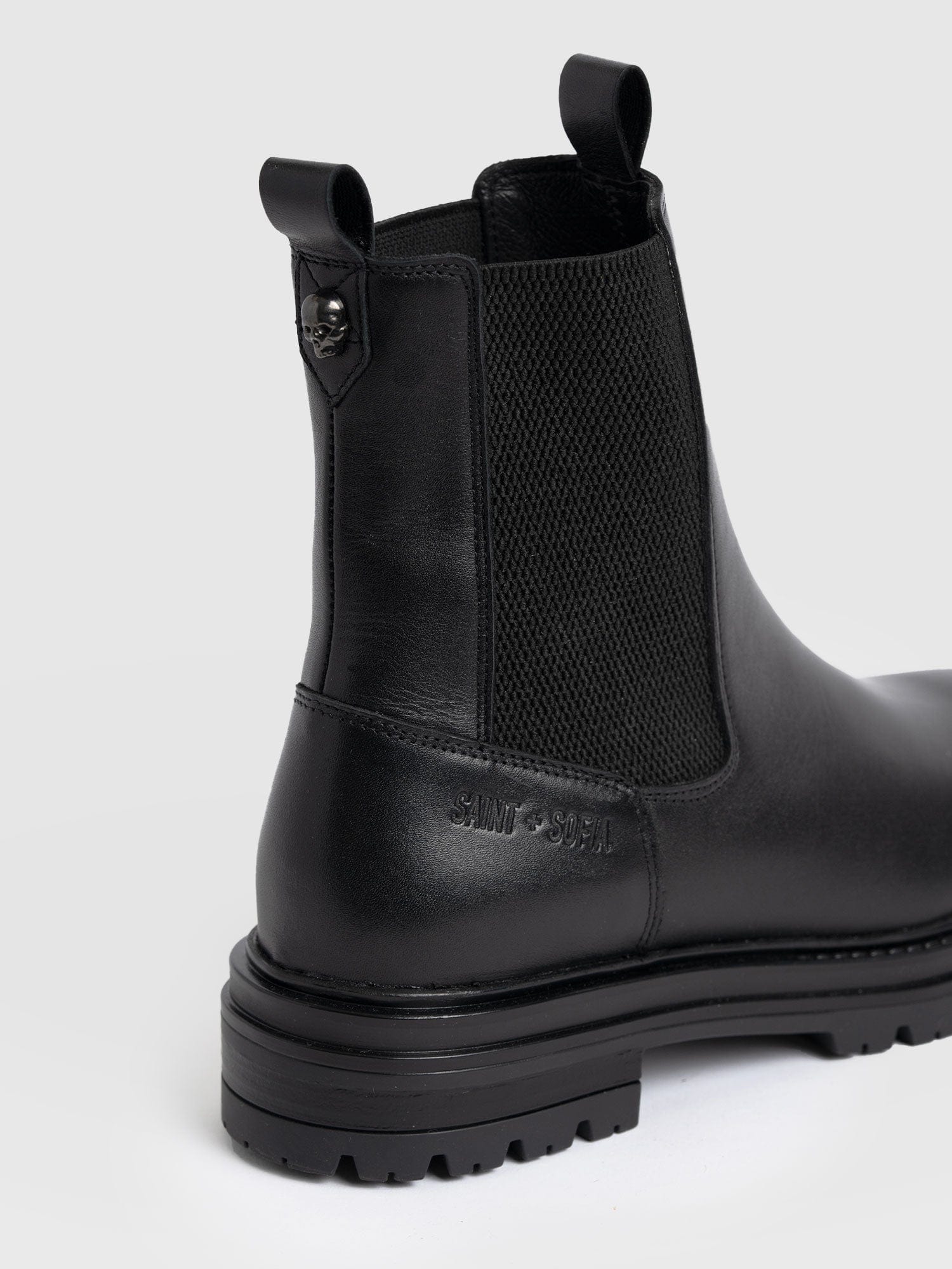 Carnaby Chelsea Boot Black - Women's Leather Boots | Saint + Sofia® US