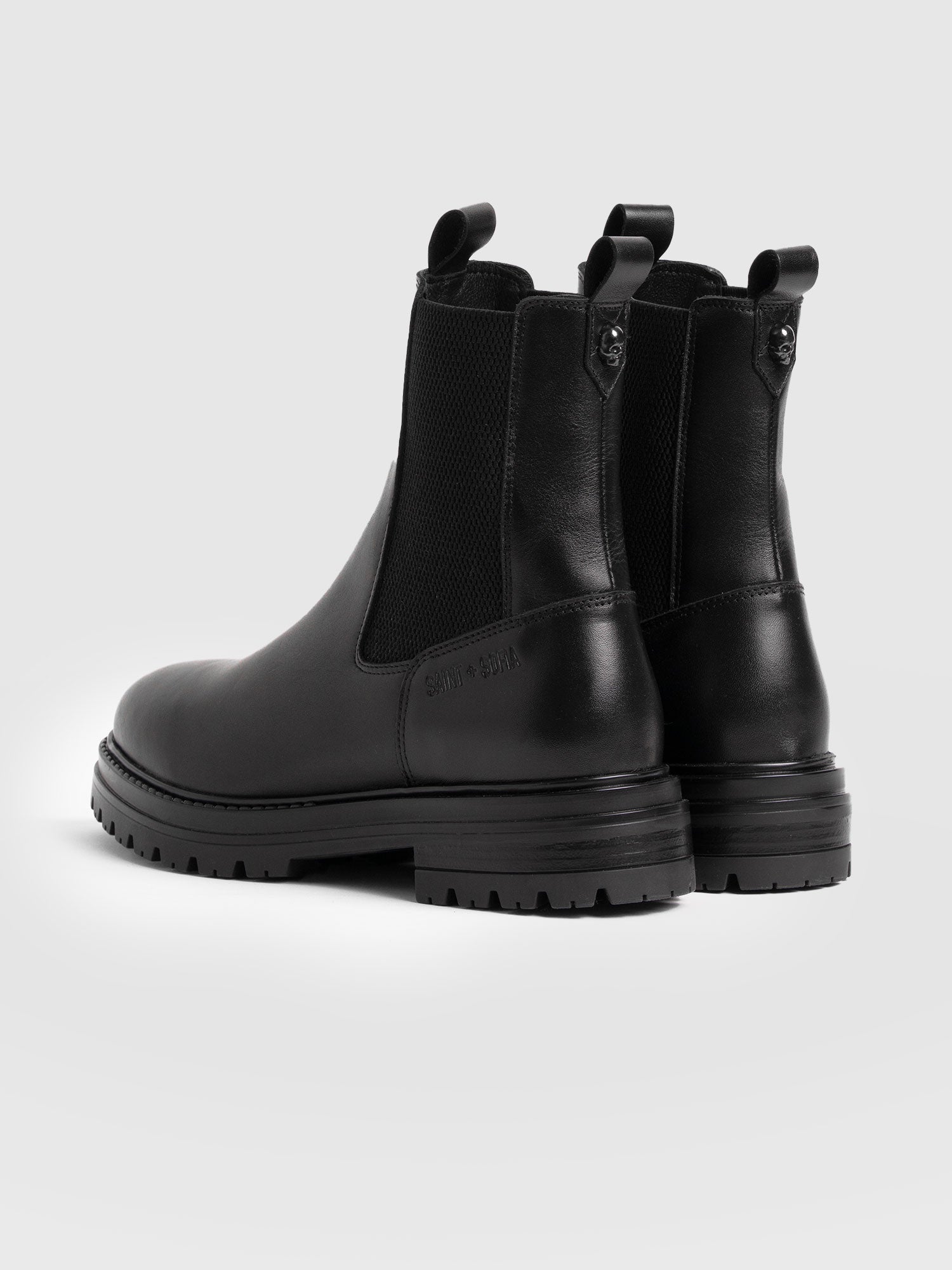 Carnaby Chelsea Boot Black - Women's Leather Boots | Saint + Sofia® US