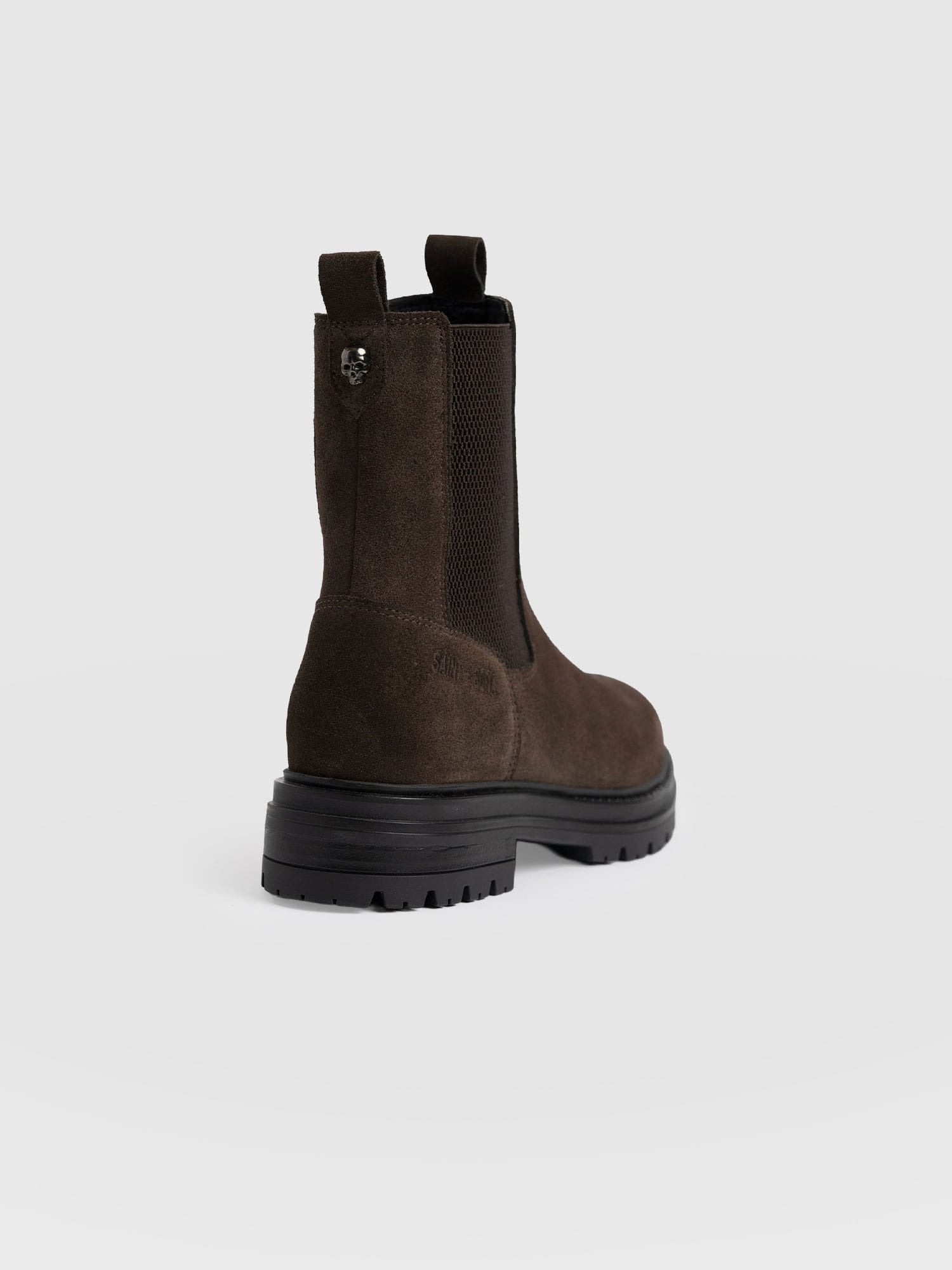 Carnaby Chelsea Boot - Chocolate Suede - Women's Shoes | Saint + Sofia® USA