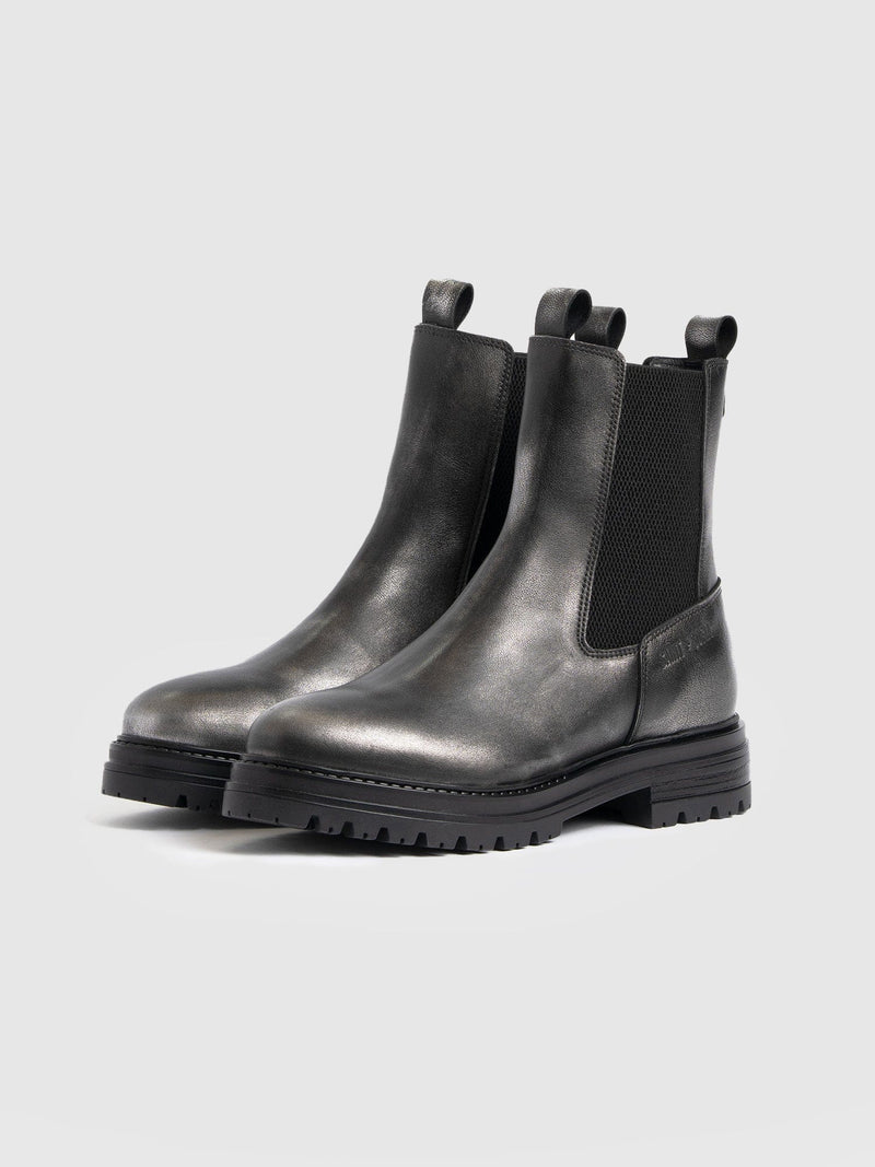 Carnaby Chelsea Boot - Gunmetal - Women's Shoes | Saint + Sofia® USA