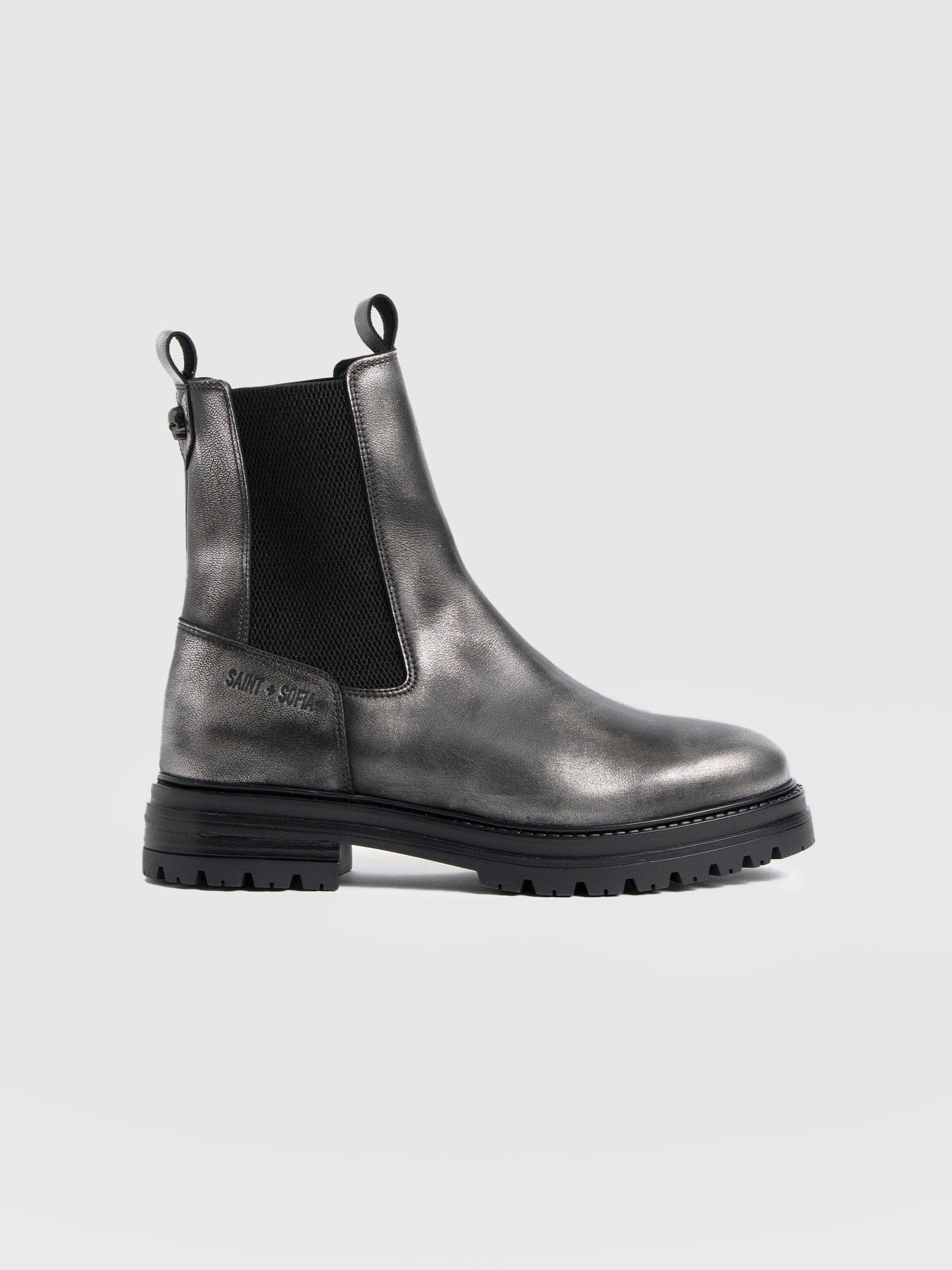 Carnaby Chelsea Boot - Gunmetal - Women's Shoes | Saint + Sofia® USA