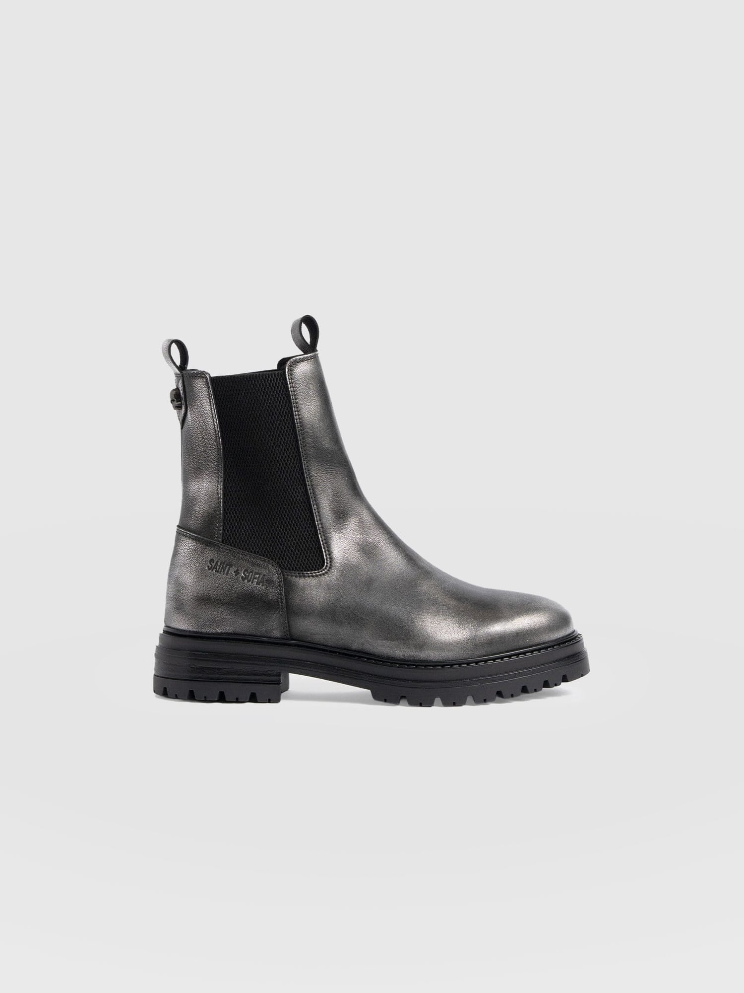 Carnaby Chelsea Boot - Gunmetal - Women's Shoes | Saint + Sofia® USA