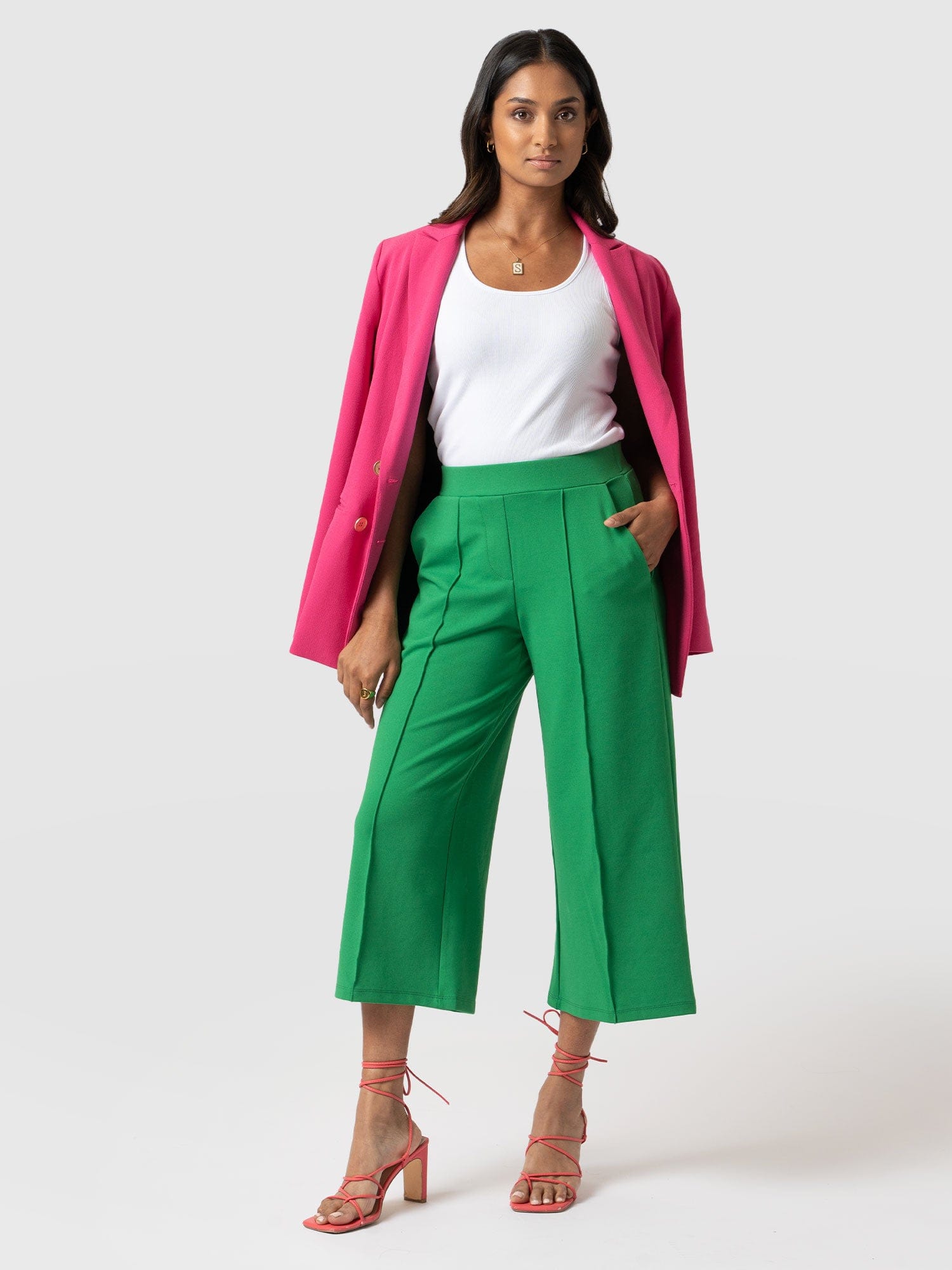 Cotton culotte trousers - Women | MANGO OUTLET USA