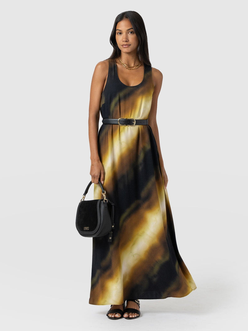 Celeste Maxi Dress - Yellow Gradient - Women's Dresses | Saint + Sofia® USA