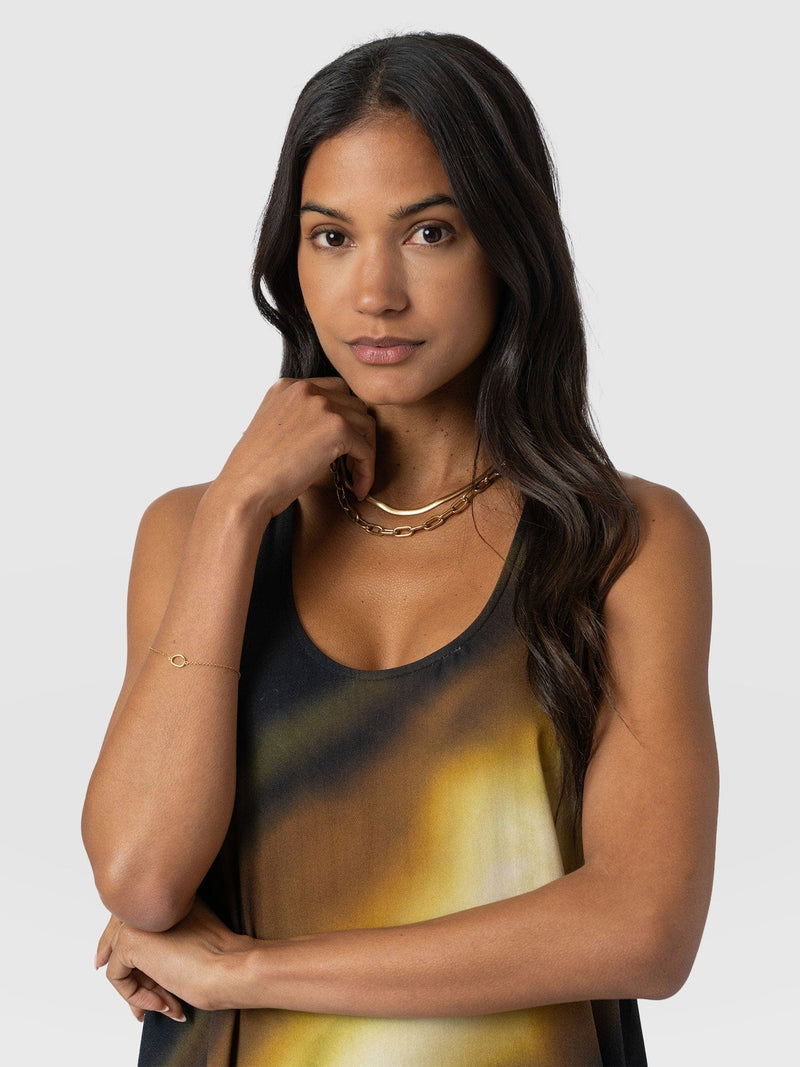 Celeste Maxi Dress - Yellow Gradient - Women's Dresses | Saint + Sofia® USA