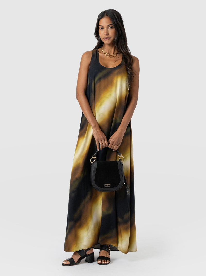 Celeste Maxi Dress - Yellow Gradient - Women's Dresses | Saint + Sofia® USA