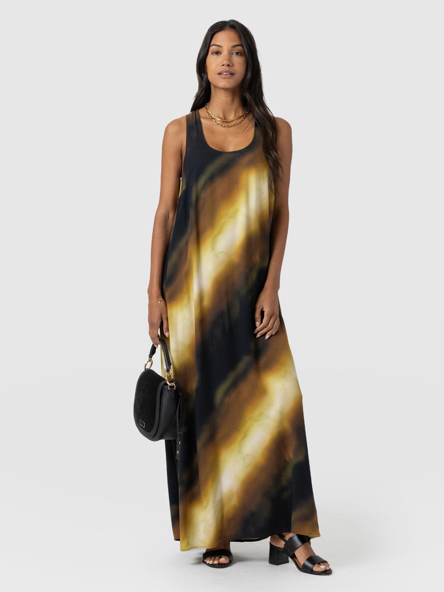 Celeste Maxi Dress - Yellow Gradient - Women's Dresses | Saint + Sofia® USA
