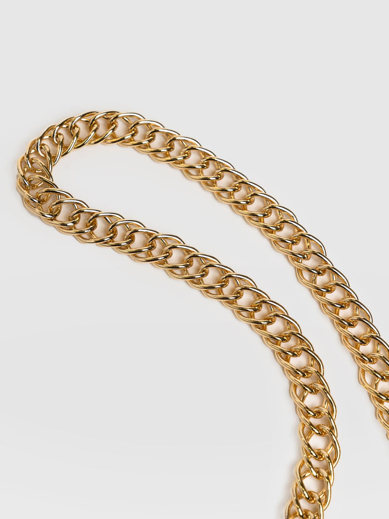 Chain Belt Gold - Belts | Saint + Sofia® UK