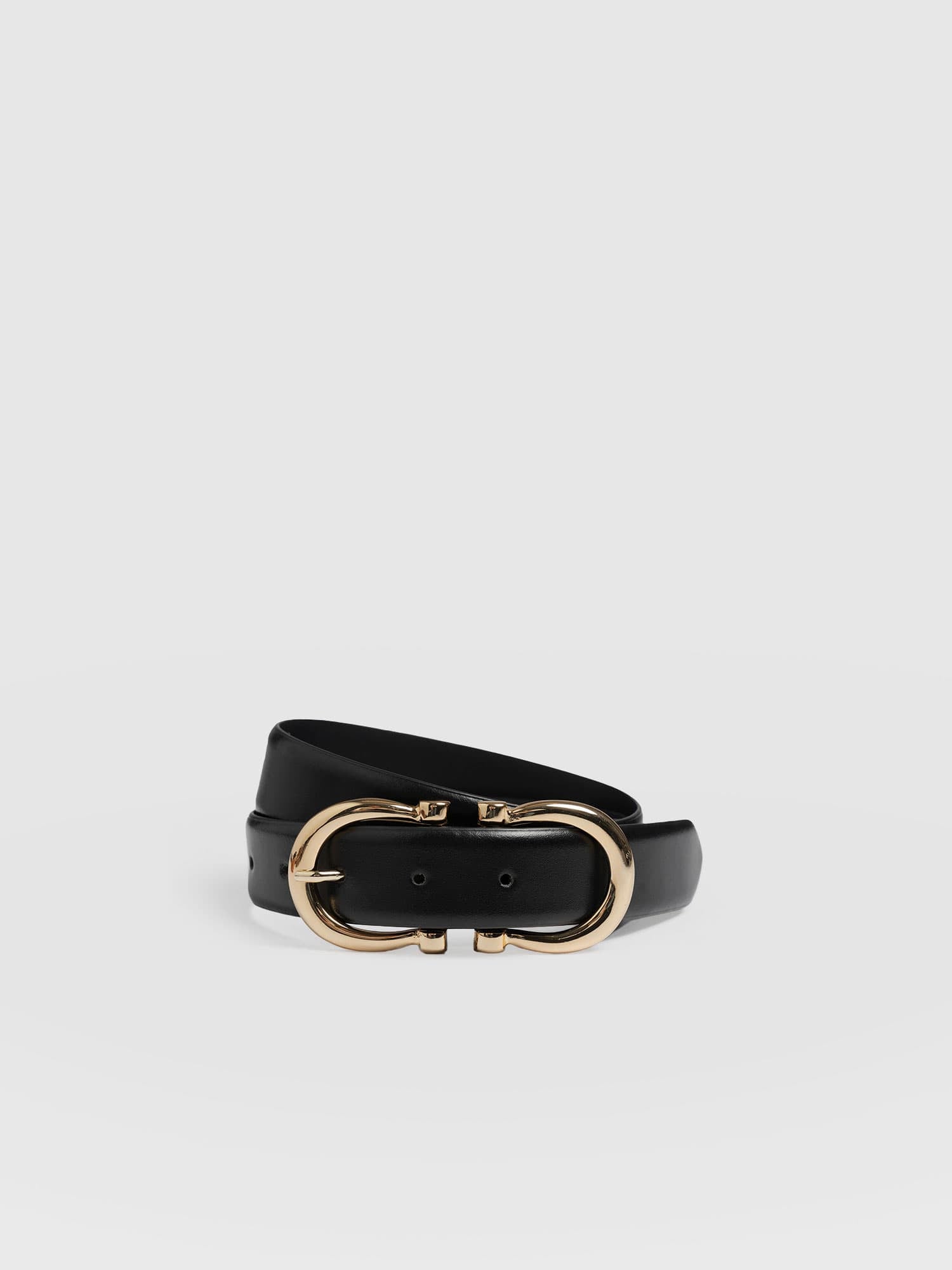 Chelsea Belt Black - Leather Belts | Saint + Sofia® USA