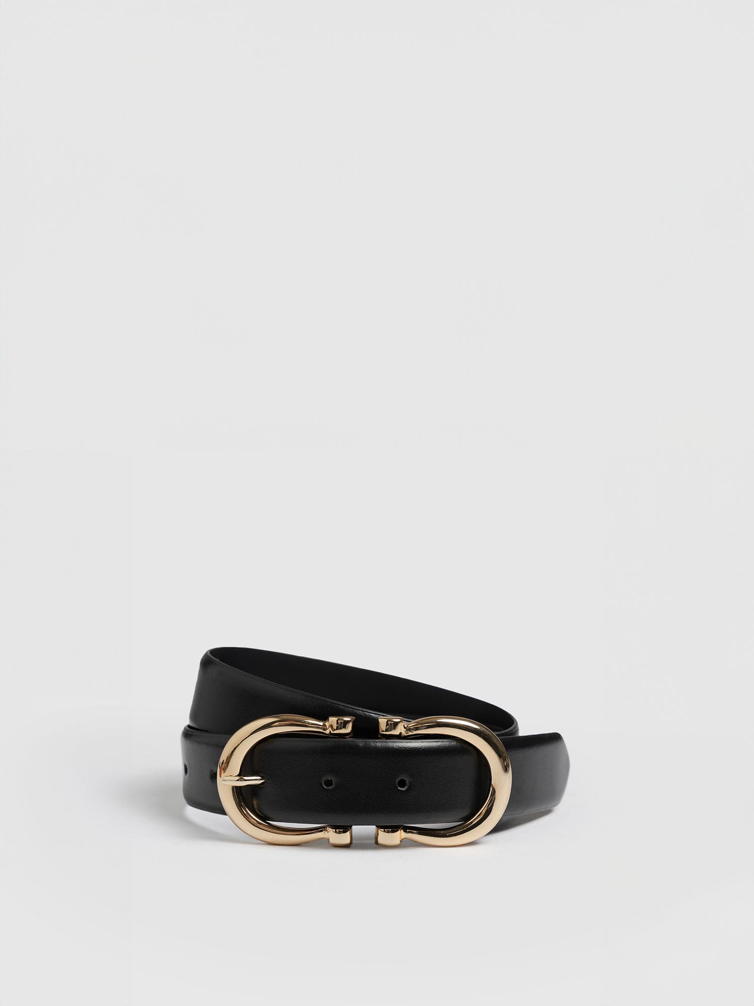 Chelsea Belt Black - Leather Belts | Saint + Sofia® USA