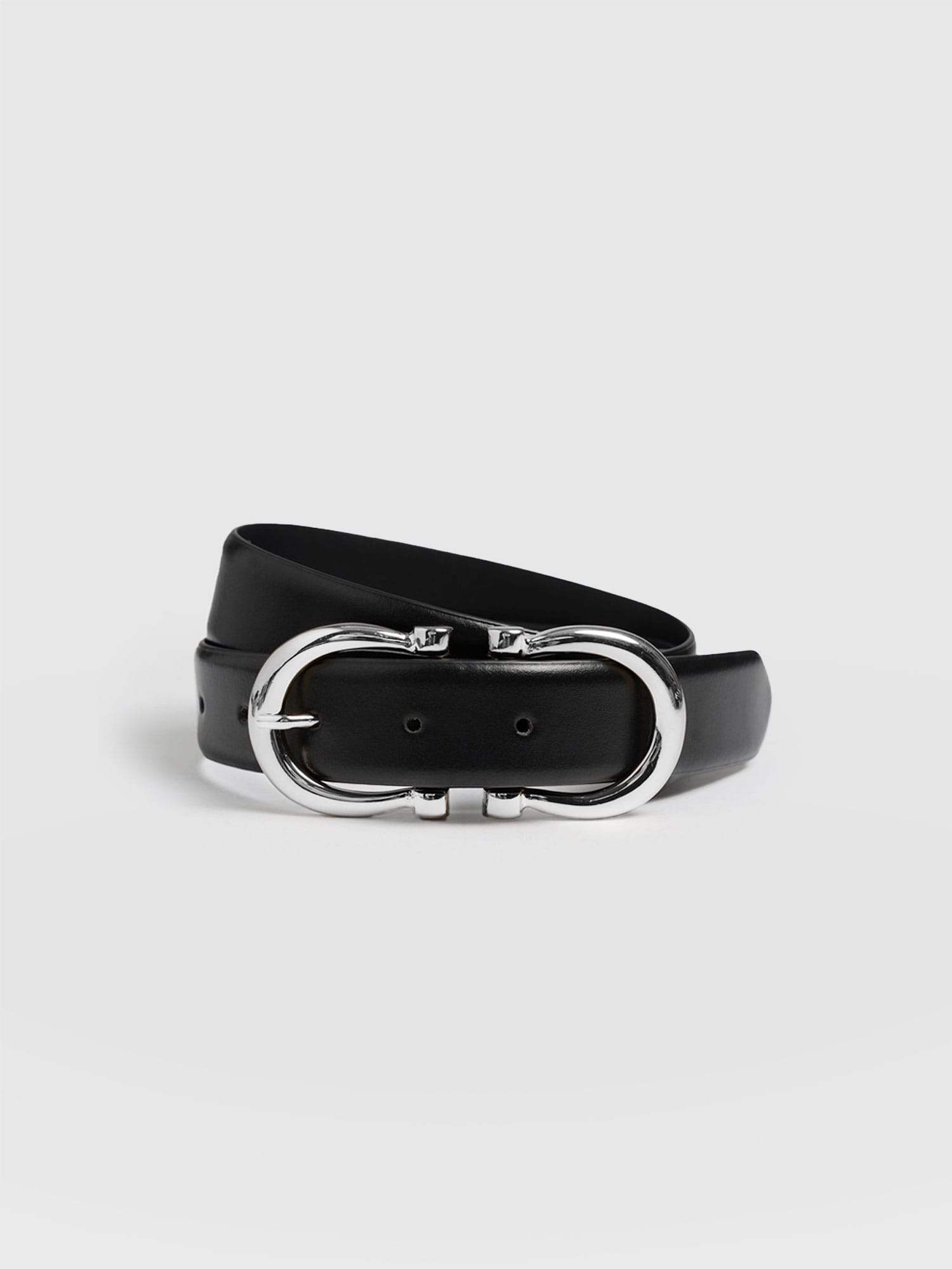 Chelsea Belt - Black/Silver - Women's Accessories | Saint + Sofia® USA
