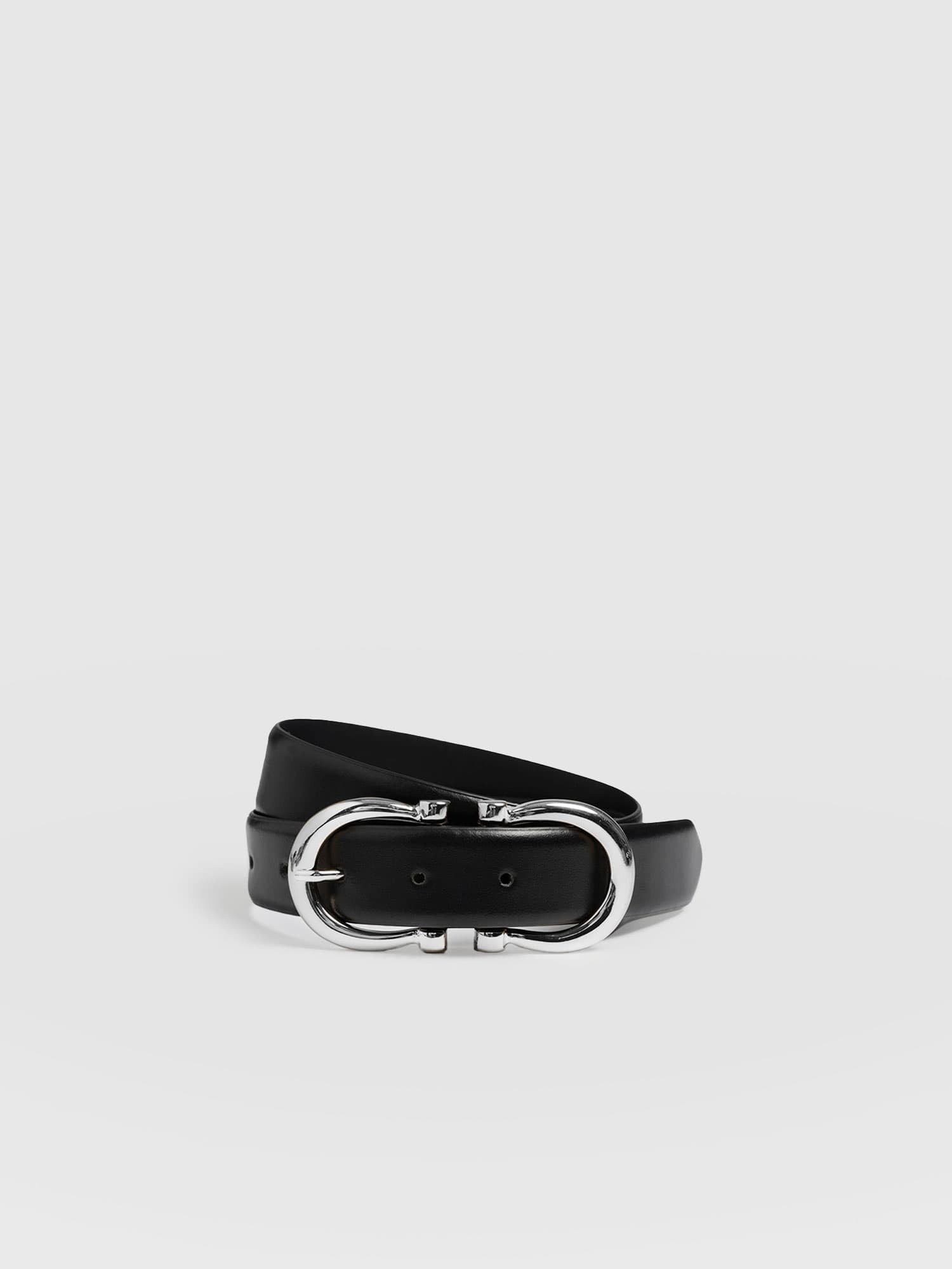 Chelsea Belt - Black/Silver - Women's Accessories | Saint + Sofia® USA