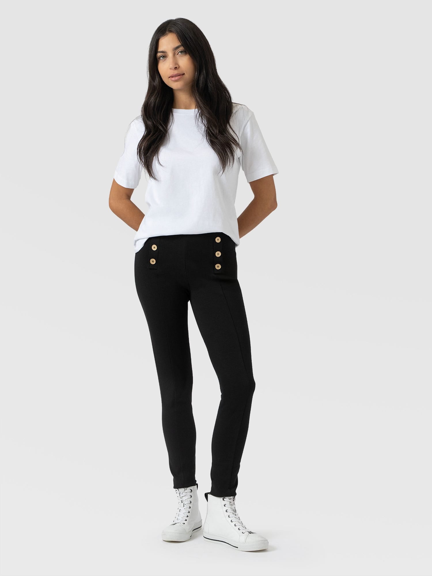 Chelsea Legging Black - Women's Leggings | Saint + Sofia® USA