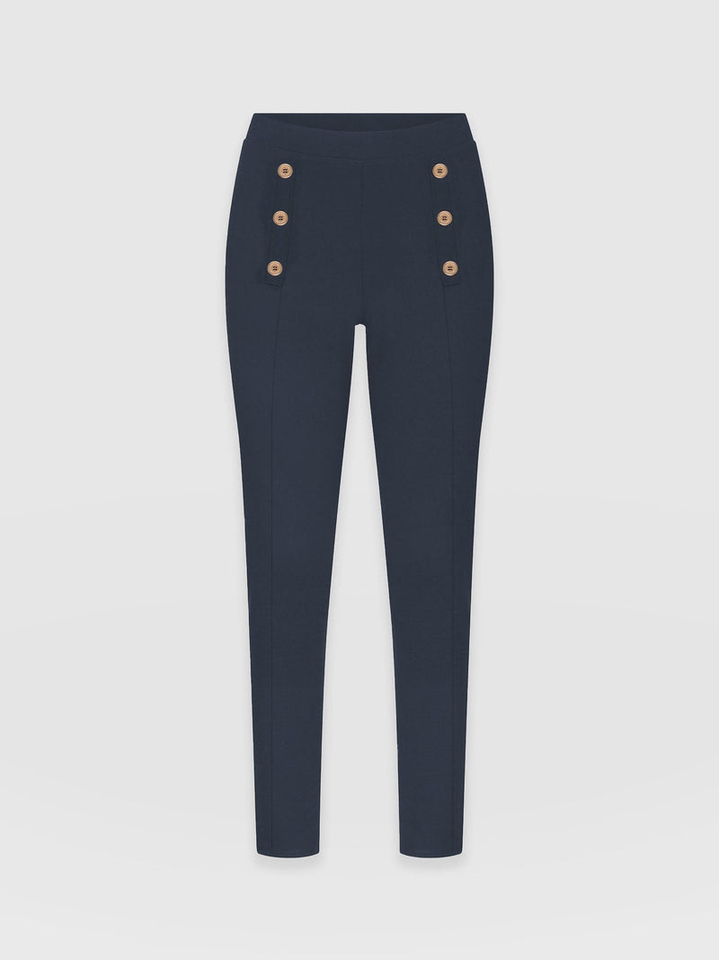 Chelsea Legging Navy - Women's Leggings | Saint + Sofia® UK