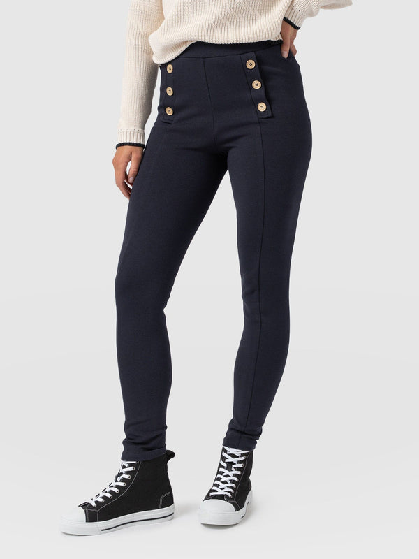 Chelsea Legging Navy - Women's Leggings | Saint + Sofia® US