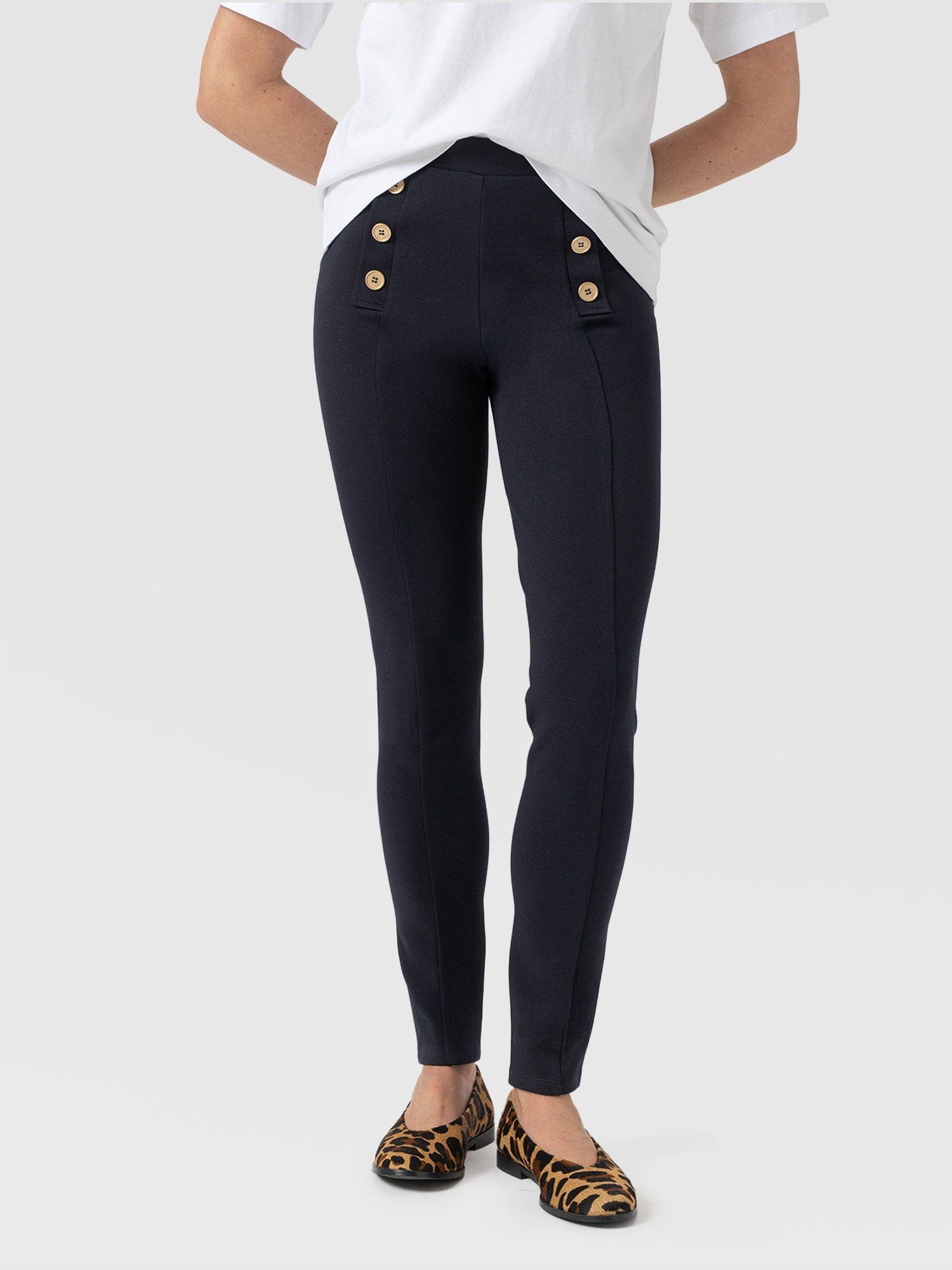 Chelsea Legging Navy - Women's Leggings | Saint + Sofia® US