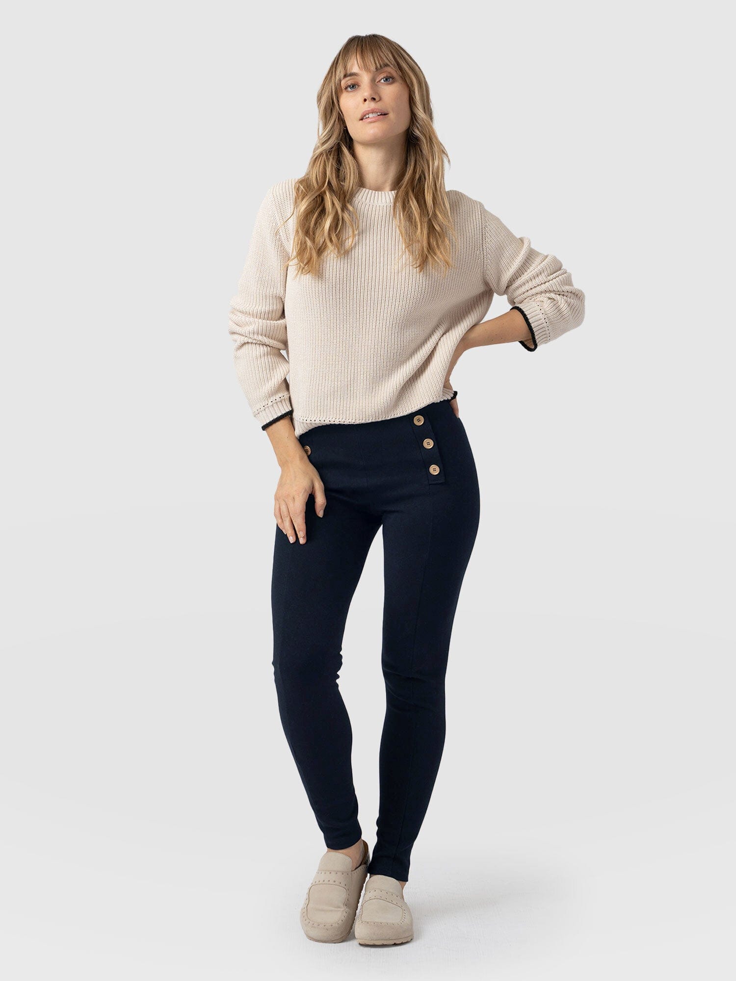 Chelsea Legging Navy - Women's Leggings | Saint + Sofia® US