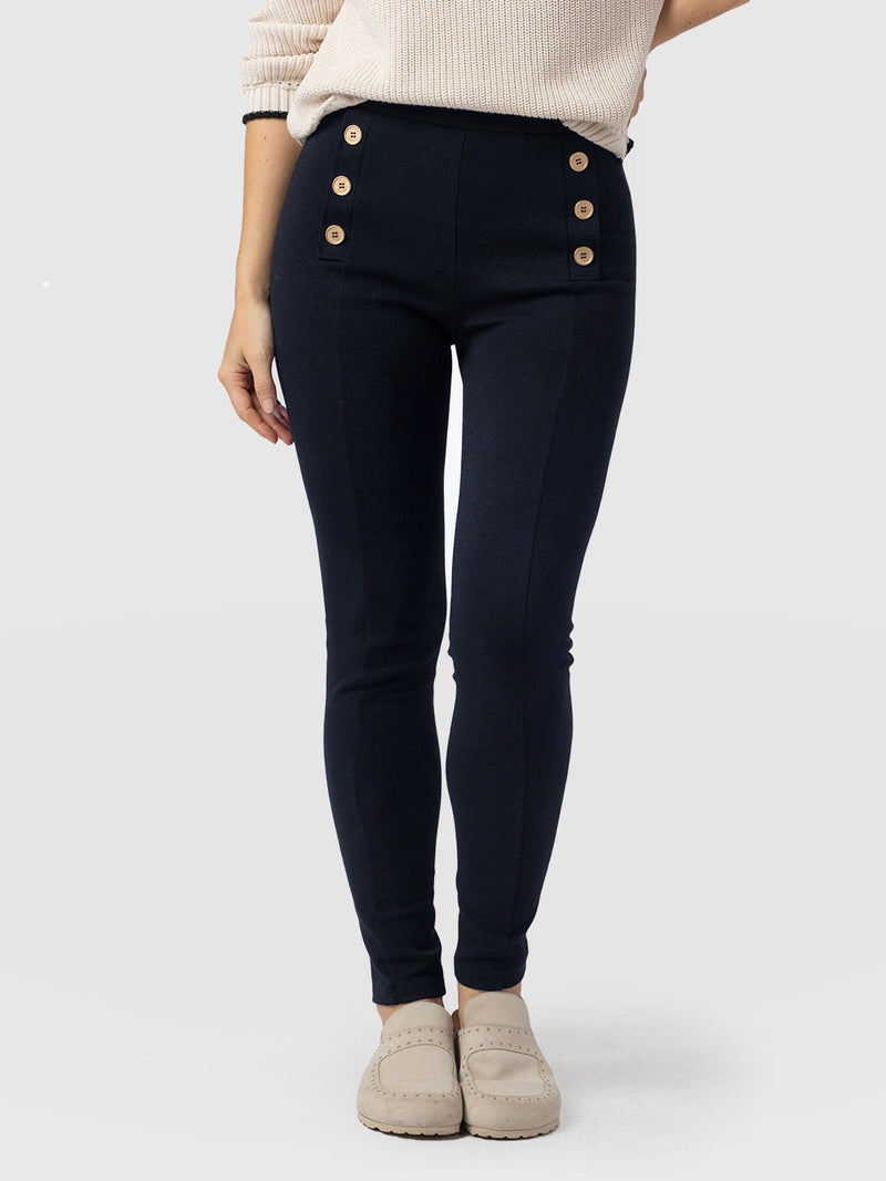 Chelsea Legging Navy - Women's Leggings | Saint + Sofia® US