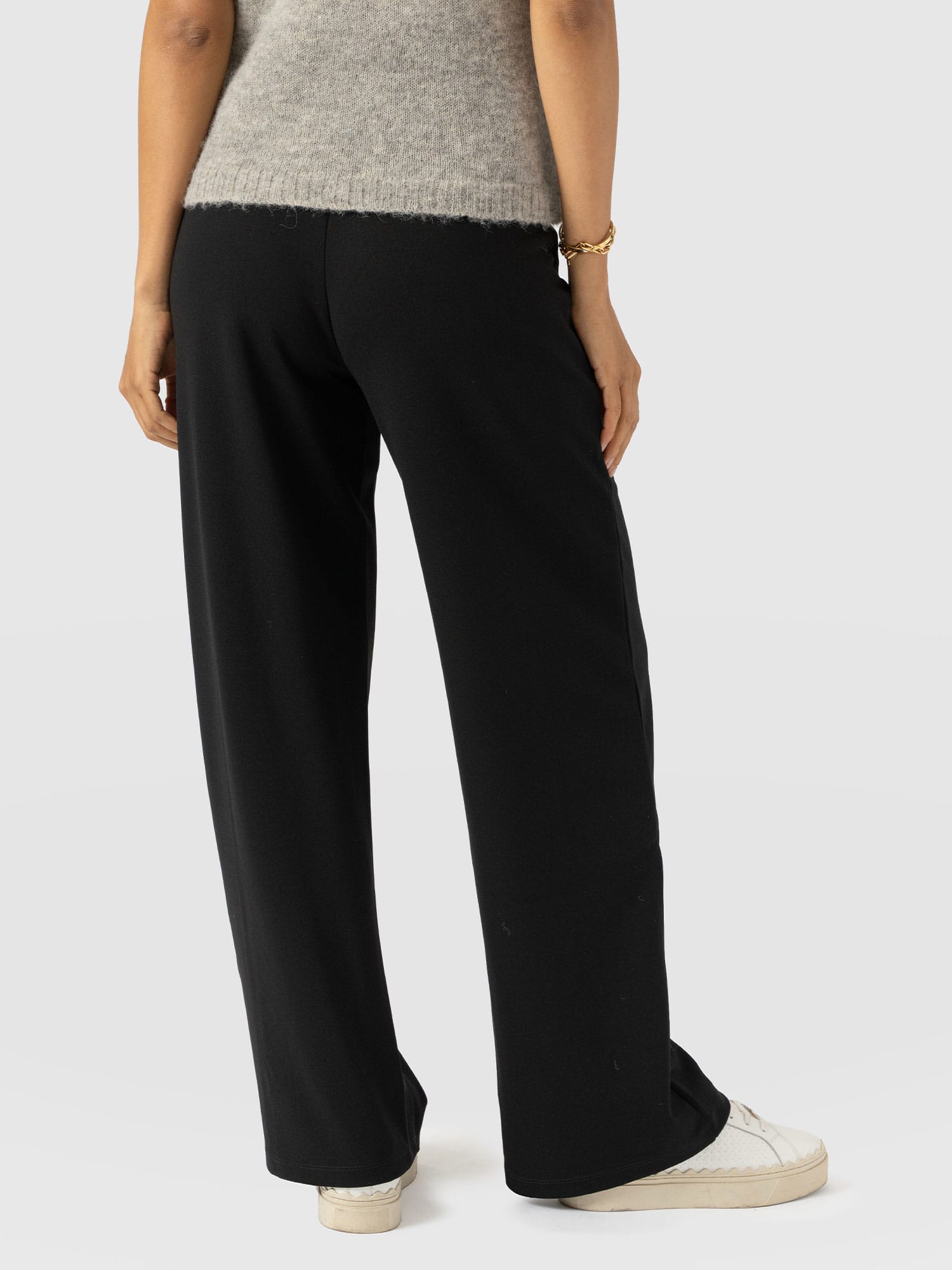 Chelsea Pant Black Jersey - Women's Pants | Saint + Sofia® USA