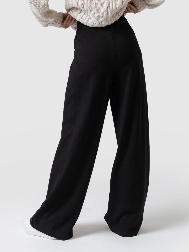 Chelsea Pant Black Jersey - Women's Pants | Saint + Sofia® USAA