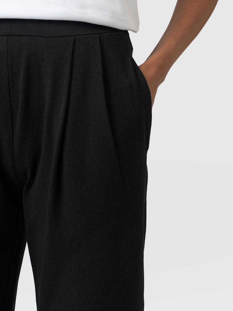 City Culotte Black - Women's Culottes | Saint + Sofia® USA