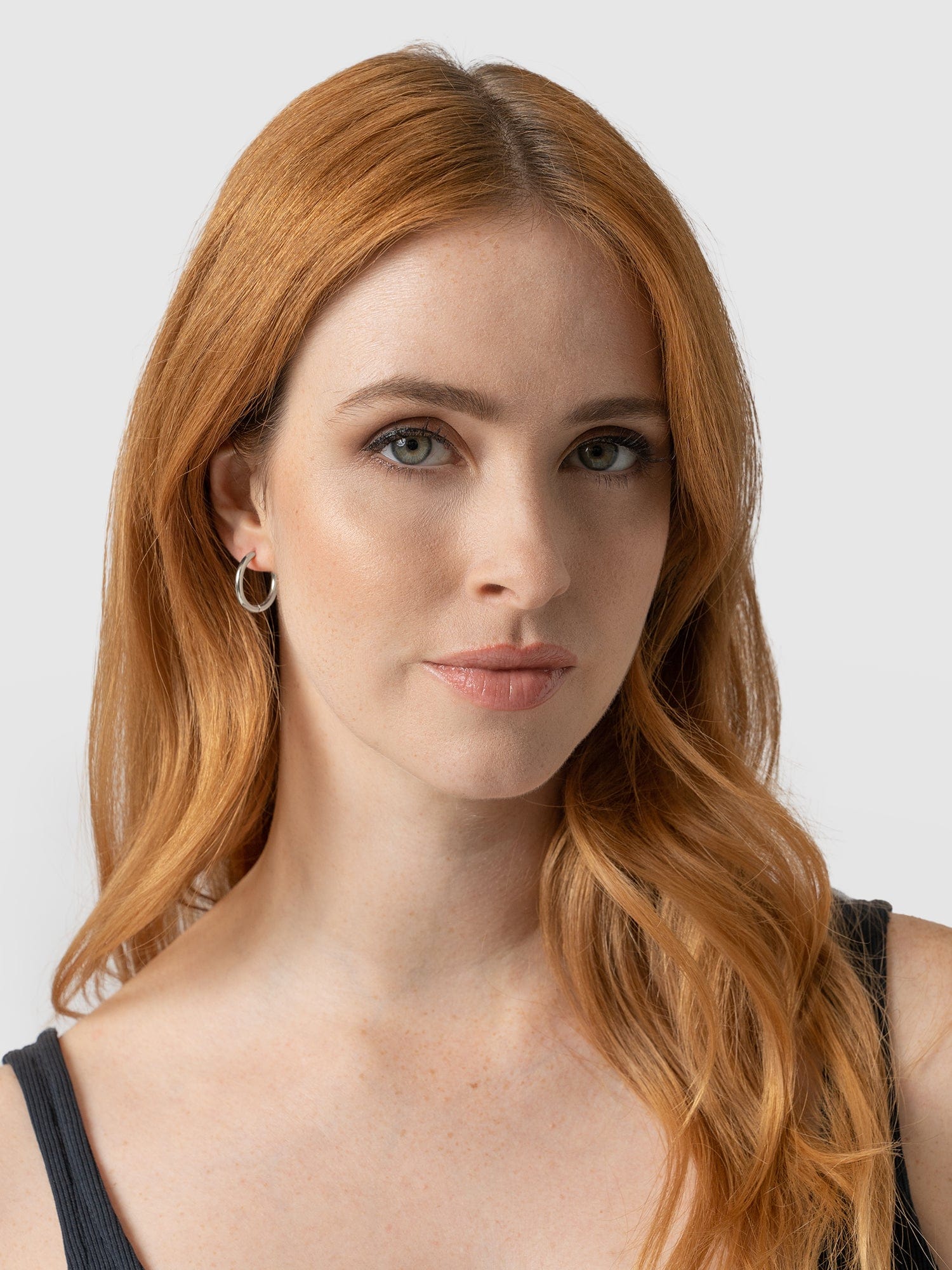 Classic Hoop Earrings Silver - Women's Jewellery | Saint + Sofia® USA