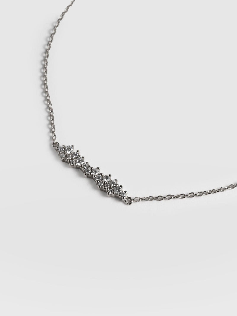 Constellation Cluster Bar Bracelet Silver - Women's Jewellery | Saint + Sofia® USA