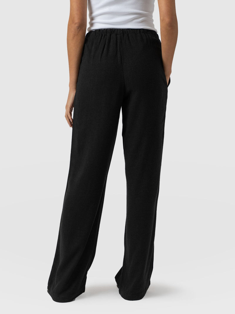 Corinne Pant Black - Women's Trousers | Saint + Sofia® USA