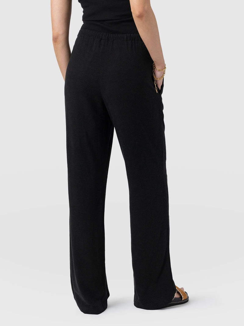 Corinne Pant Black - Women's Trousers | Saint + Sofia® USA
