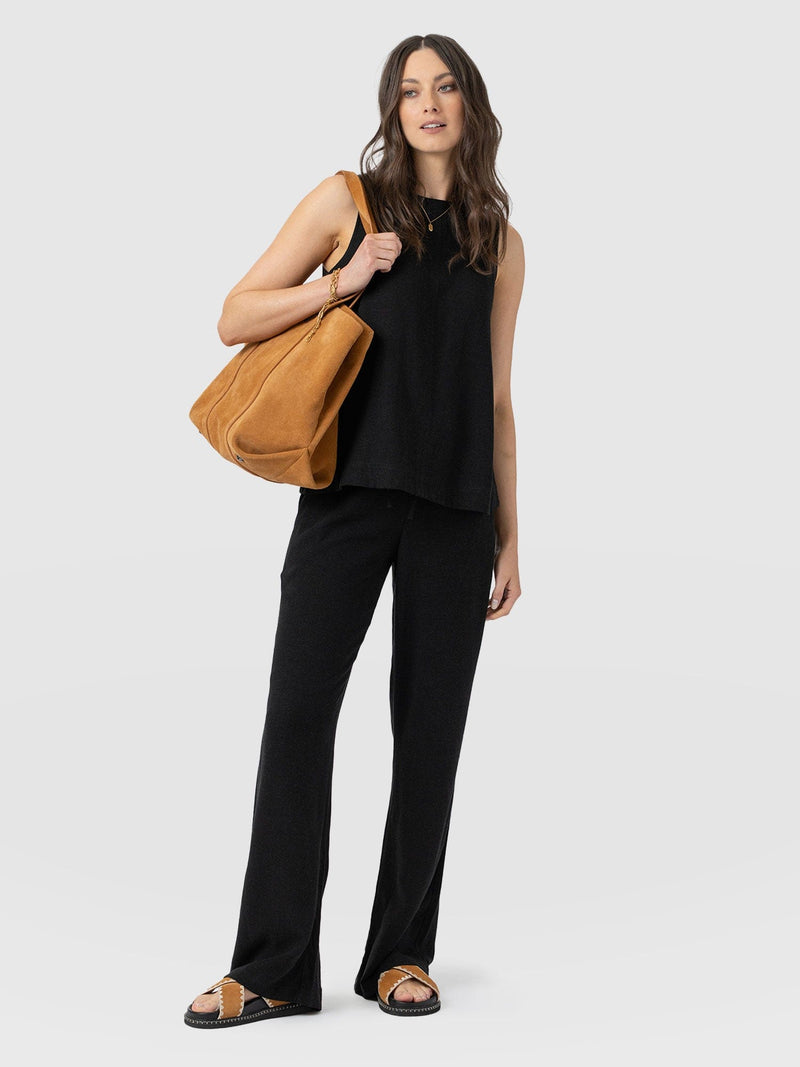 Corinne Pant Black - Women's Trousers | Saint + Sofia® USA