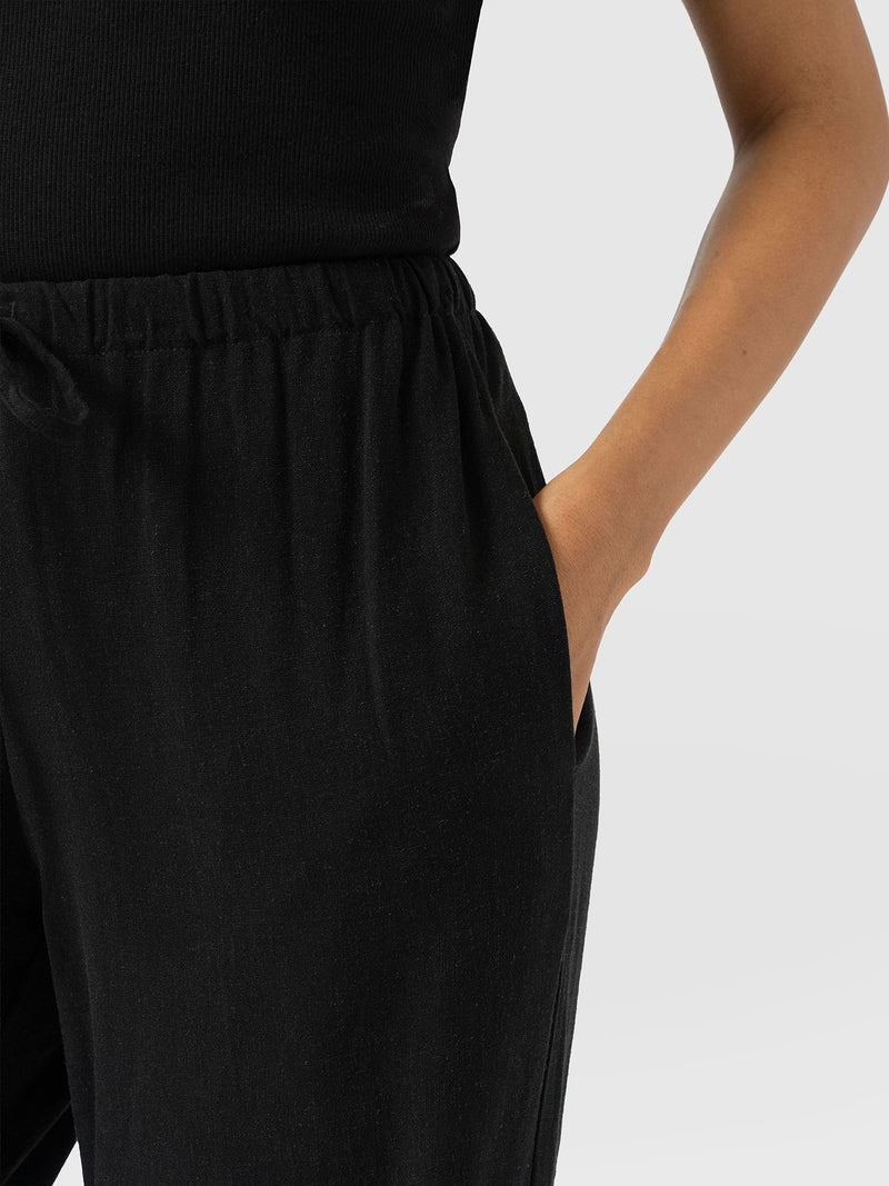 Corinne Pant Black - Women's Trousers | Saint + Sofia® USA
