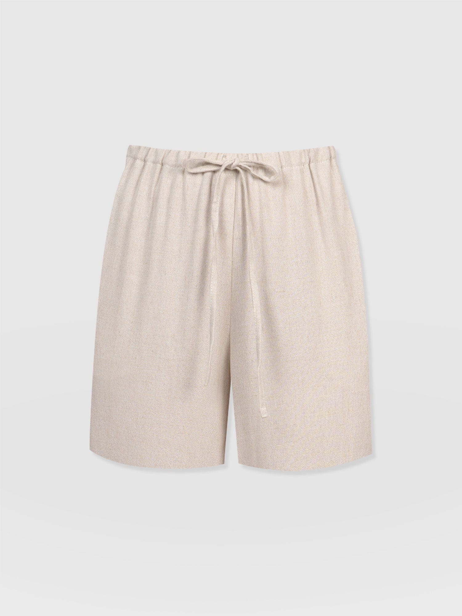 Corinne Short Oatmeal - Women's Shorts | Saint + Sofia® USA