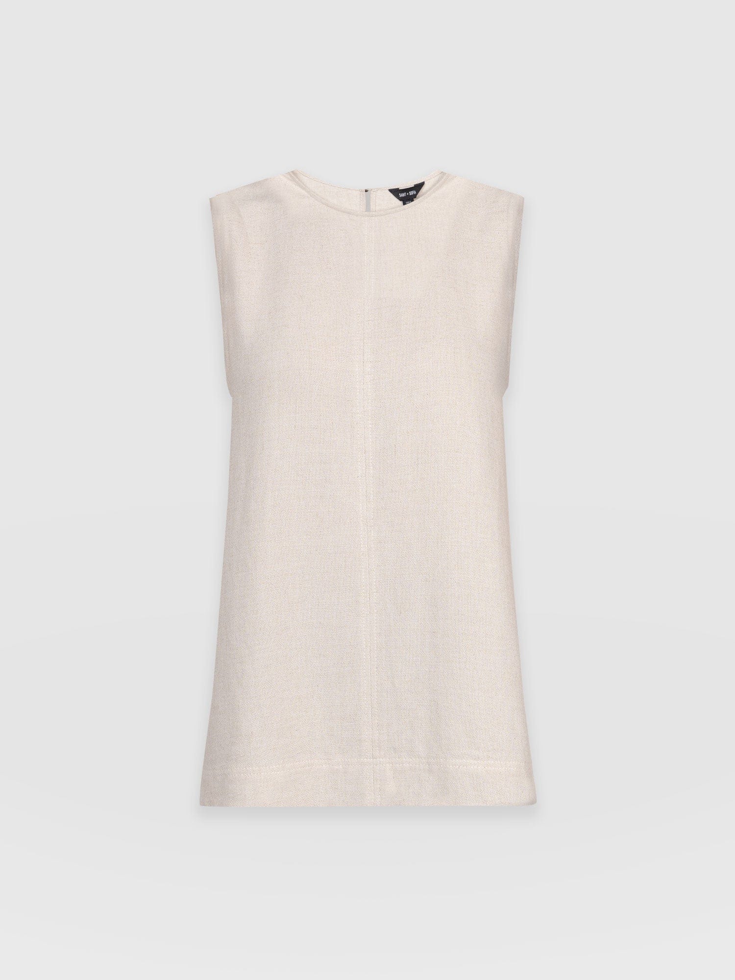 Corinne Tunic Oatmeal - Women's Tops | Saint + Sofia® UK