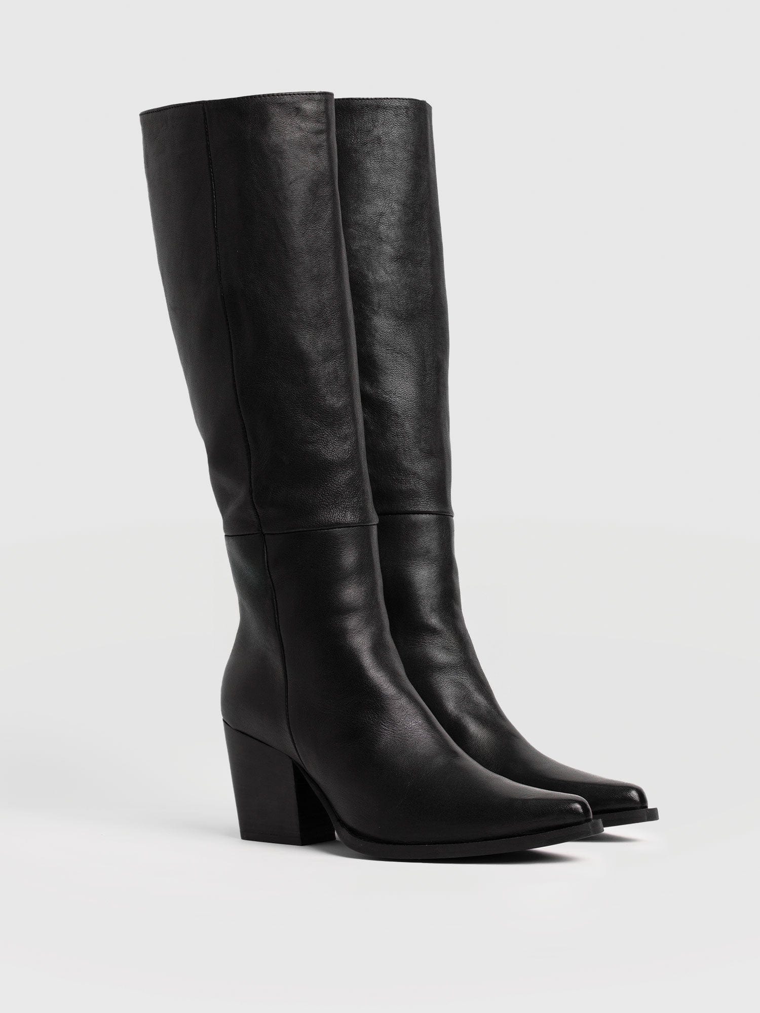 Dallas Knee High Boot - Black - Women's Shoes | Saint + Sofia® USA