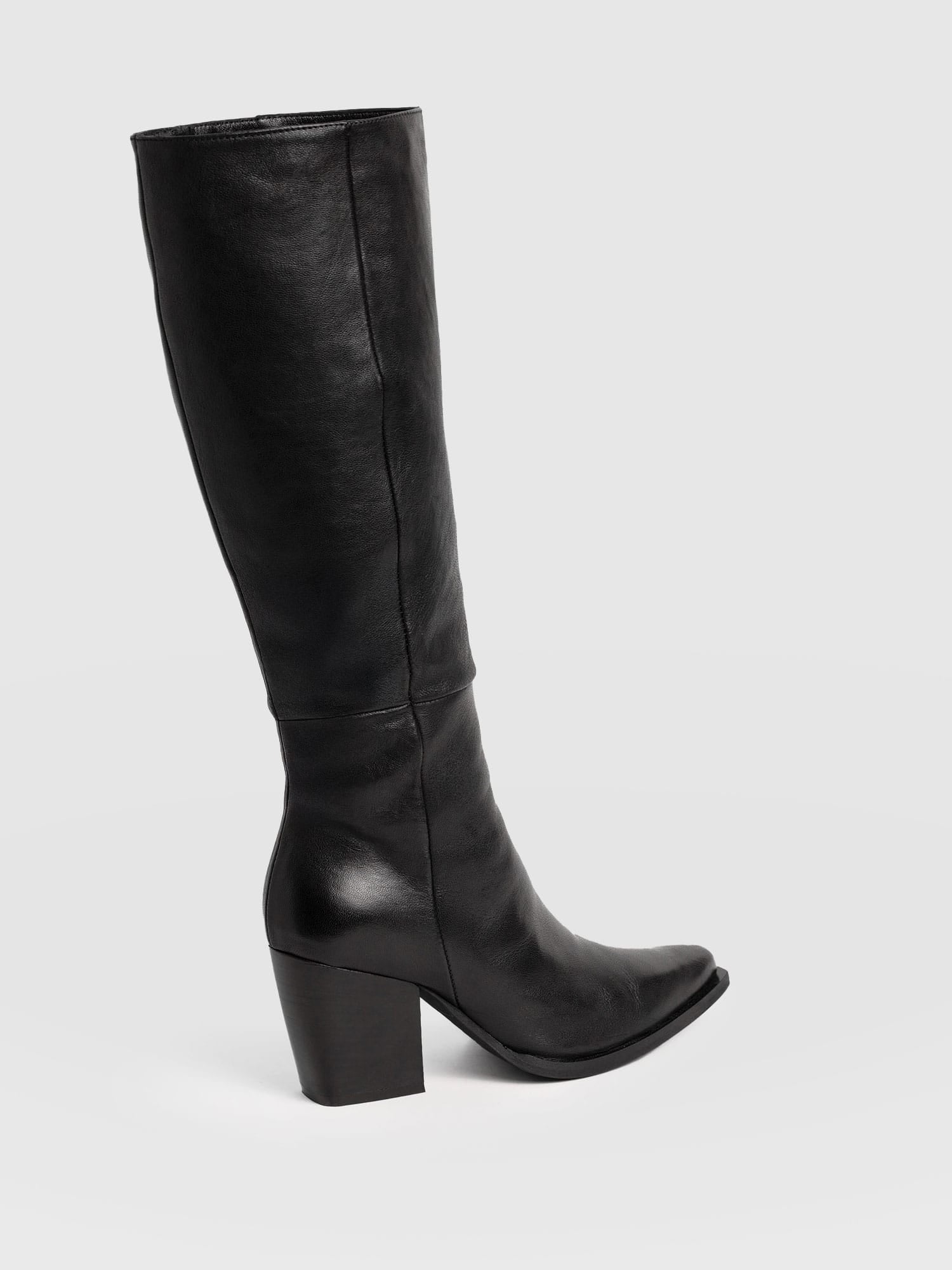 Dallas Knee High Boot - Black - Women's Shoes | Saint + Sofia® USA