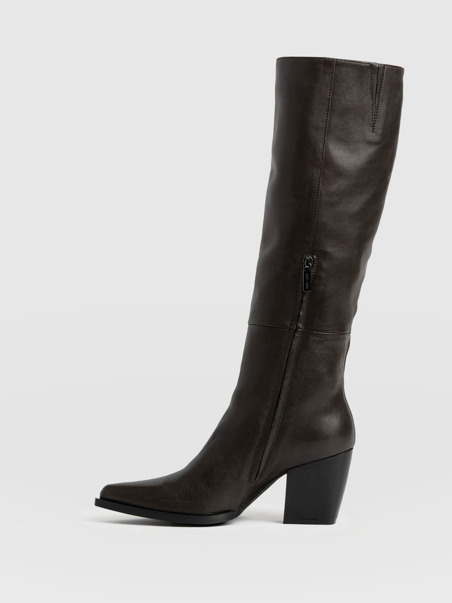 Dallas Knee High Boot - Chocolate - Women's Shoes | Saint + Sofia® USA