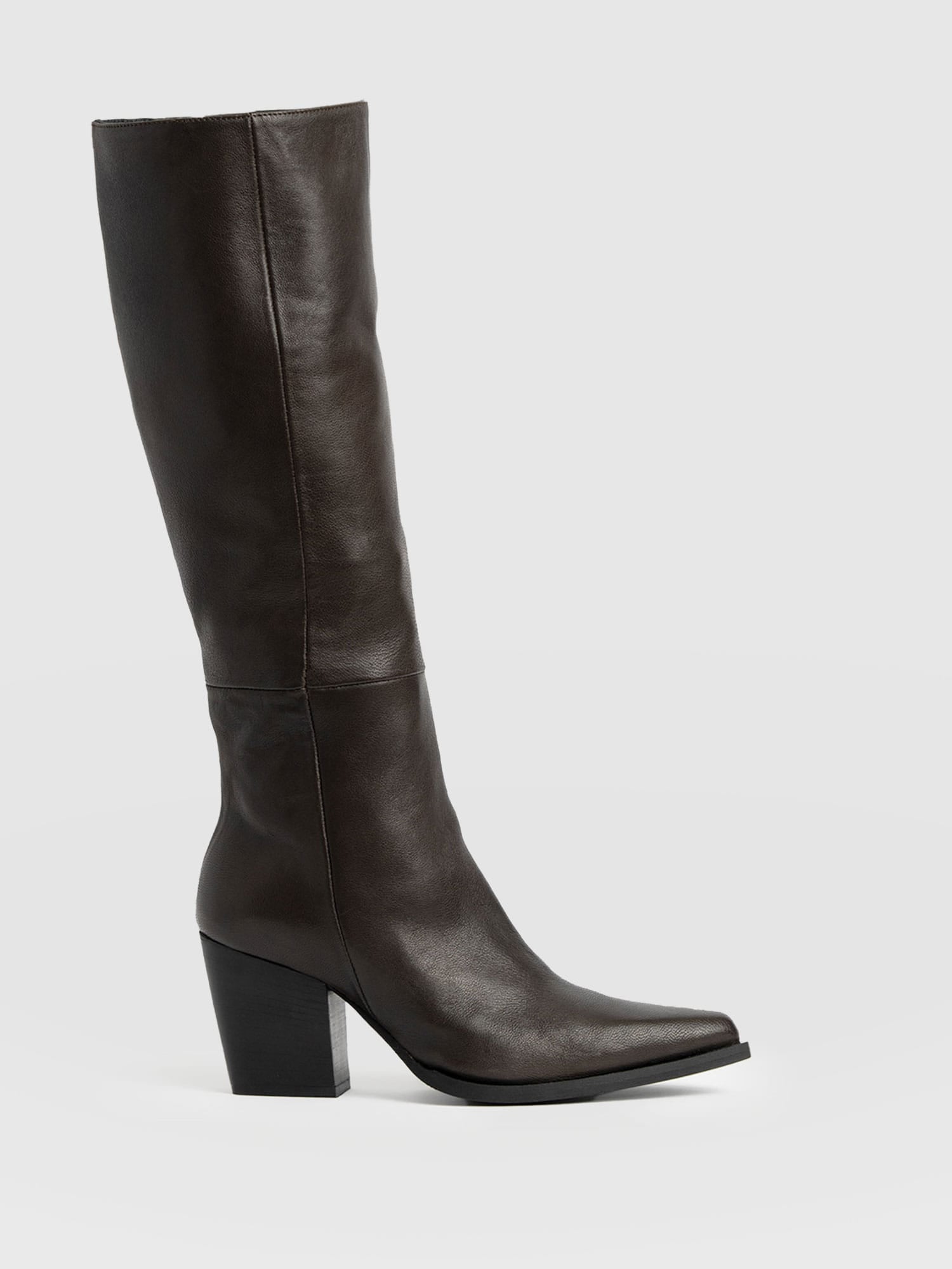 Dallas Knee High Boot - Chocolate - Women's Shoes | Saint + Sofia® USA