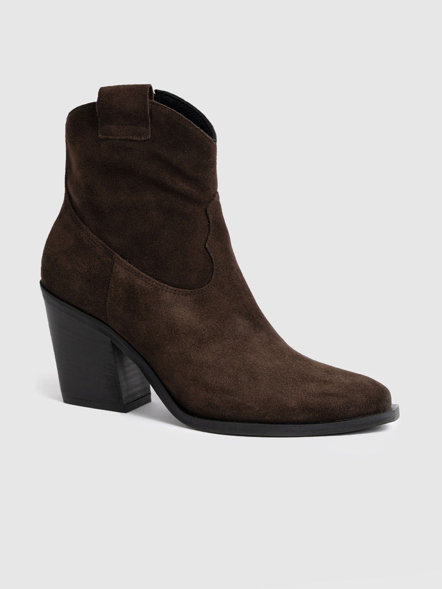 Dallas Mid Boot - Chocolate - Women's Shoes | Saint + Sofia® USA