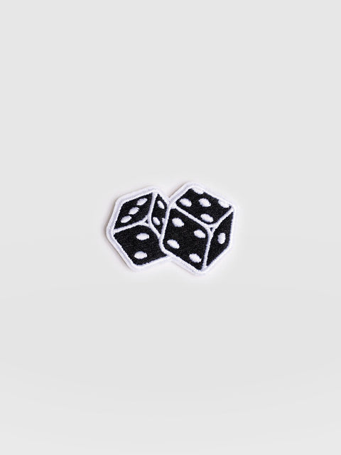 Dice Sticker Badge - Black - Women's Accessories | Saint + Sofia® USA