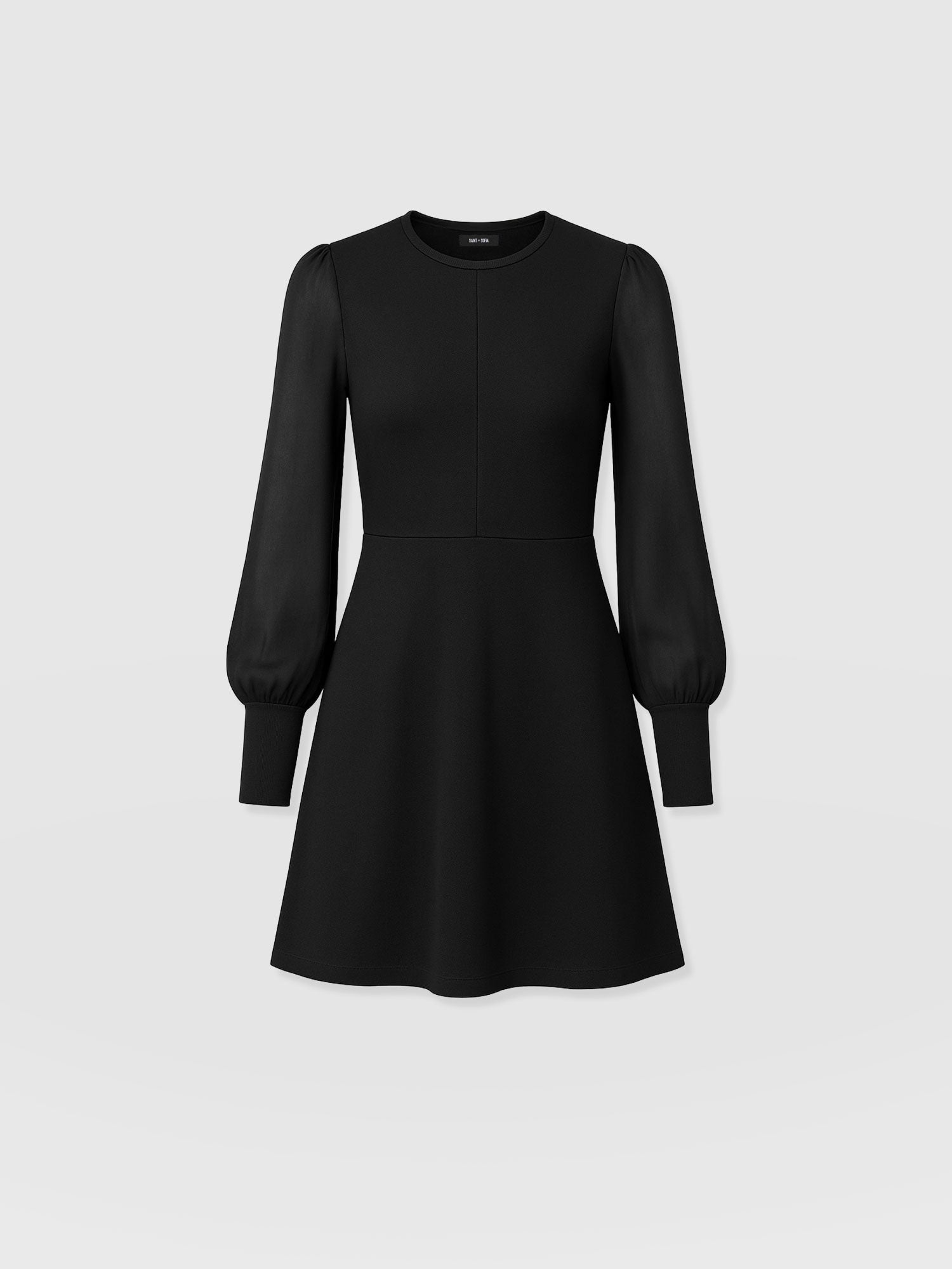 Ella Fit & Flare Dress - Black - Women's Dresses | Saint + Sofia® USA