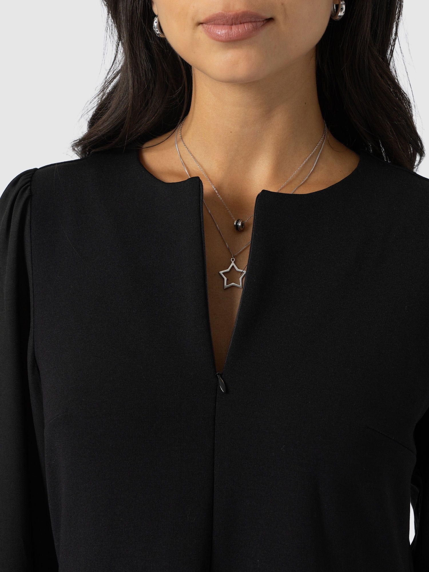 Ella Fit & Flare Dress - Black - Women's Dresses | Saint + Sofia® USA