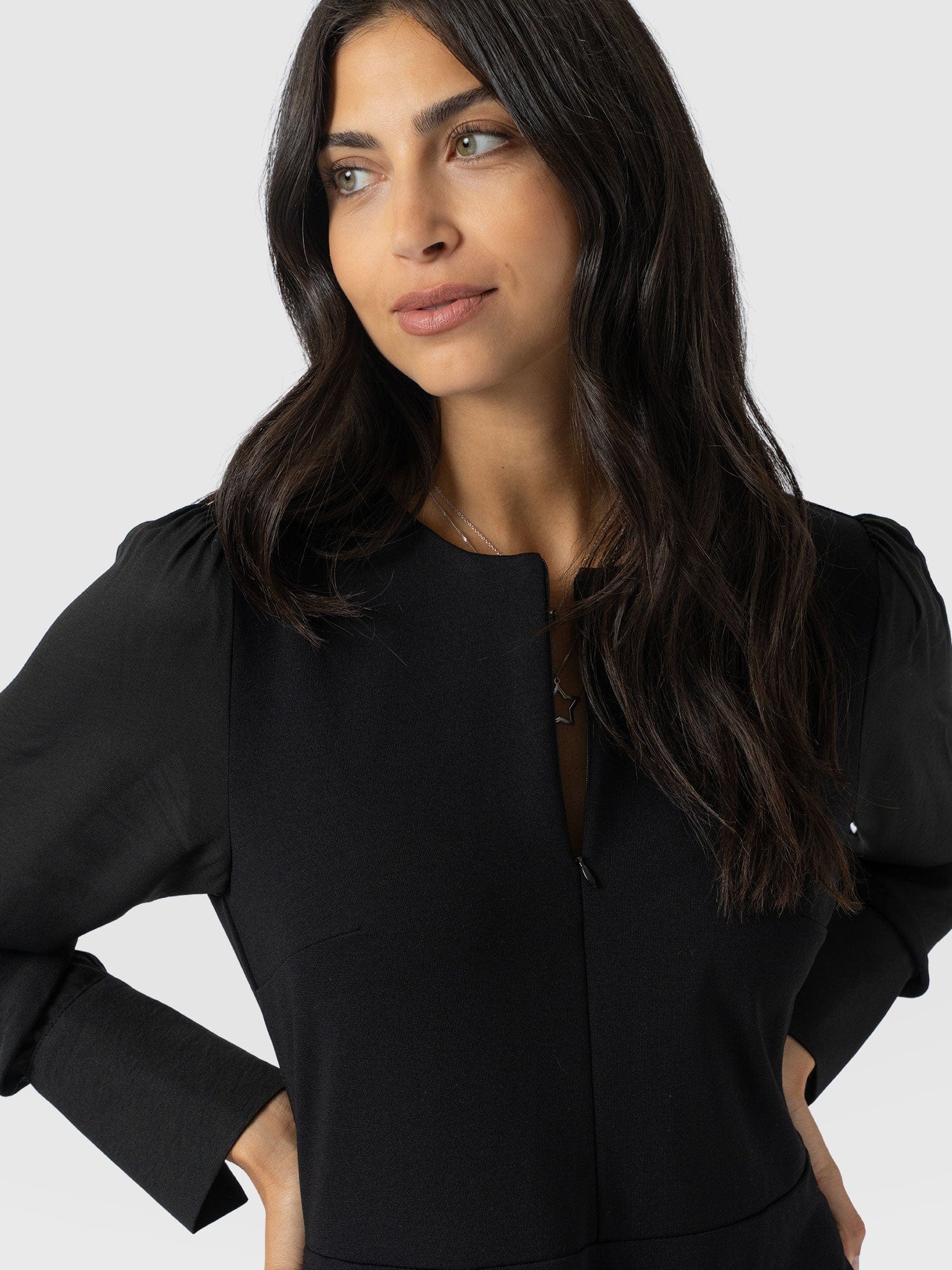 Ella Fit & Flare Dress - Black - Women's Dresses | Saint + Sofia® USA