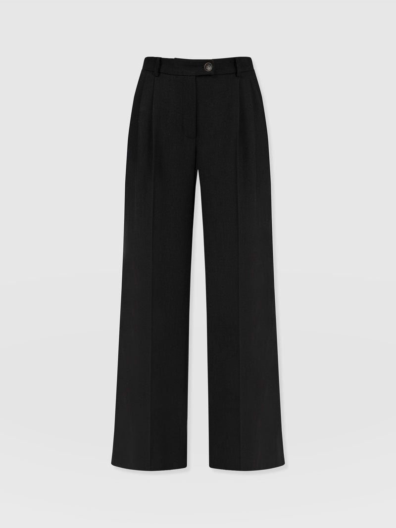 Emery Wide Leg Pant Black - Women's Pants | Saint + Sofia® US