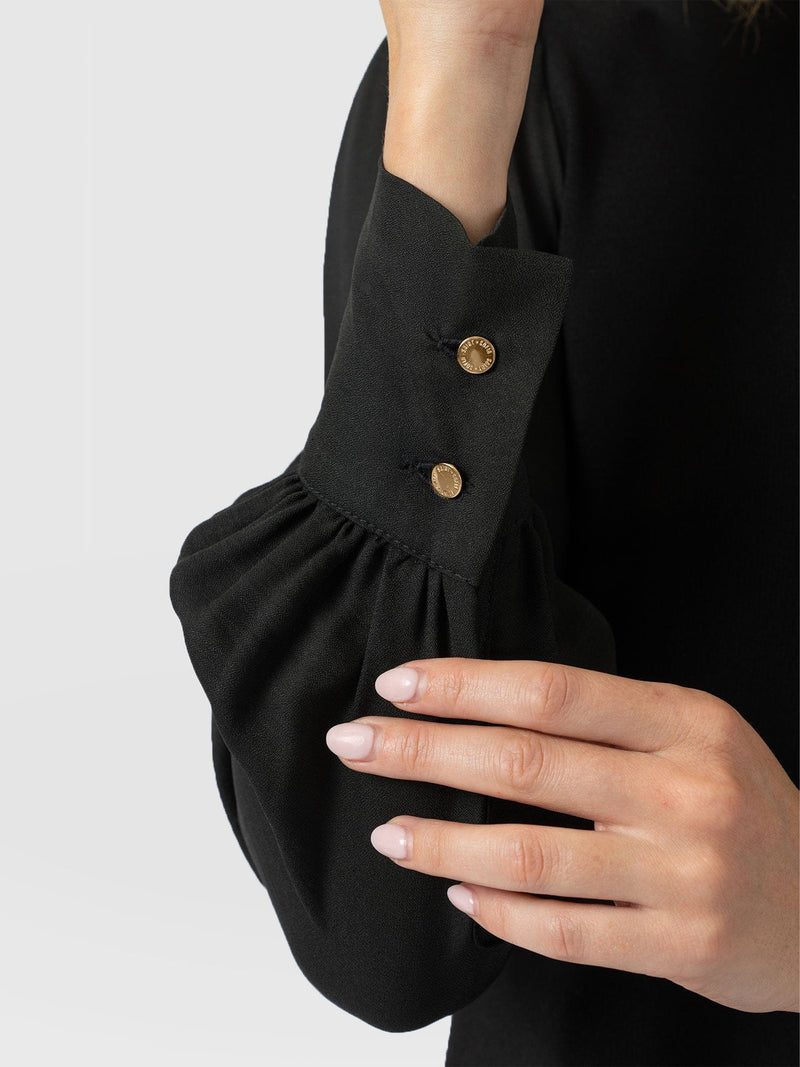 Esme Zip Up Dress Black - Women's Dresses | Saint + Sofia® US