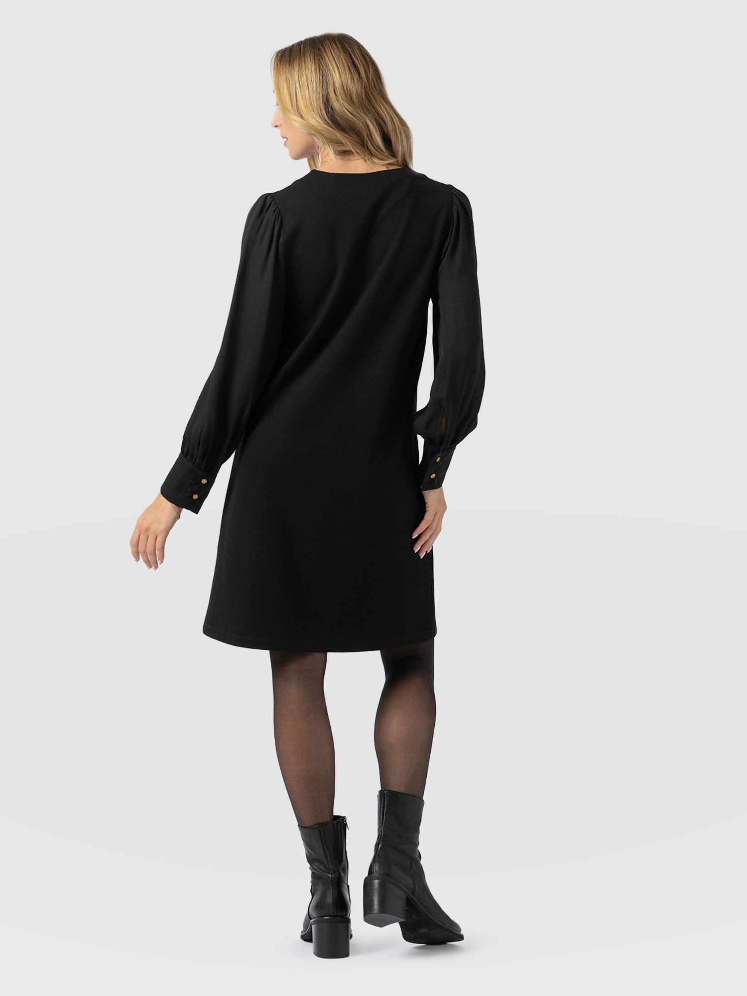 Esme Zip Up Dress Black - Women's Dresses | Saint + Sofia® US