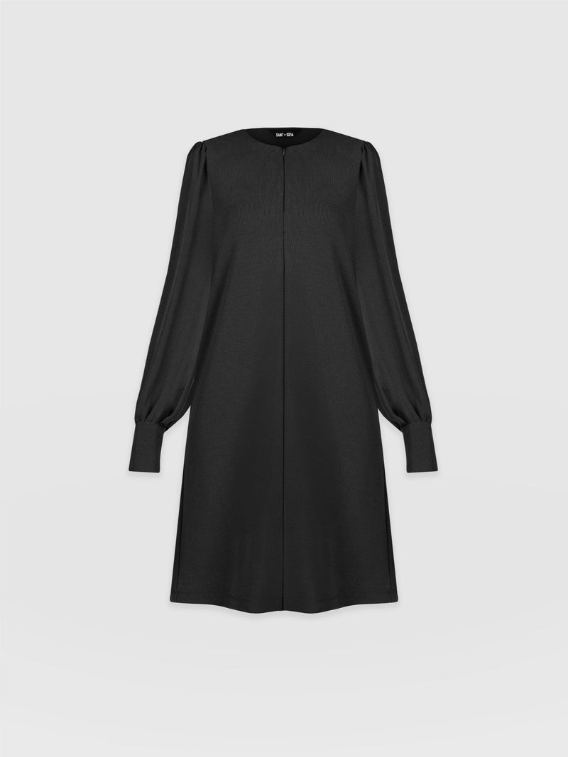 Esme Zip Up Dress Black - Women's Dresses | Saint + Sofia® US