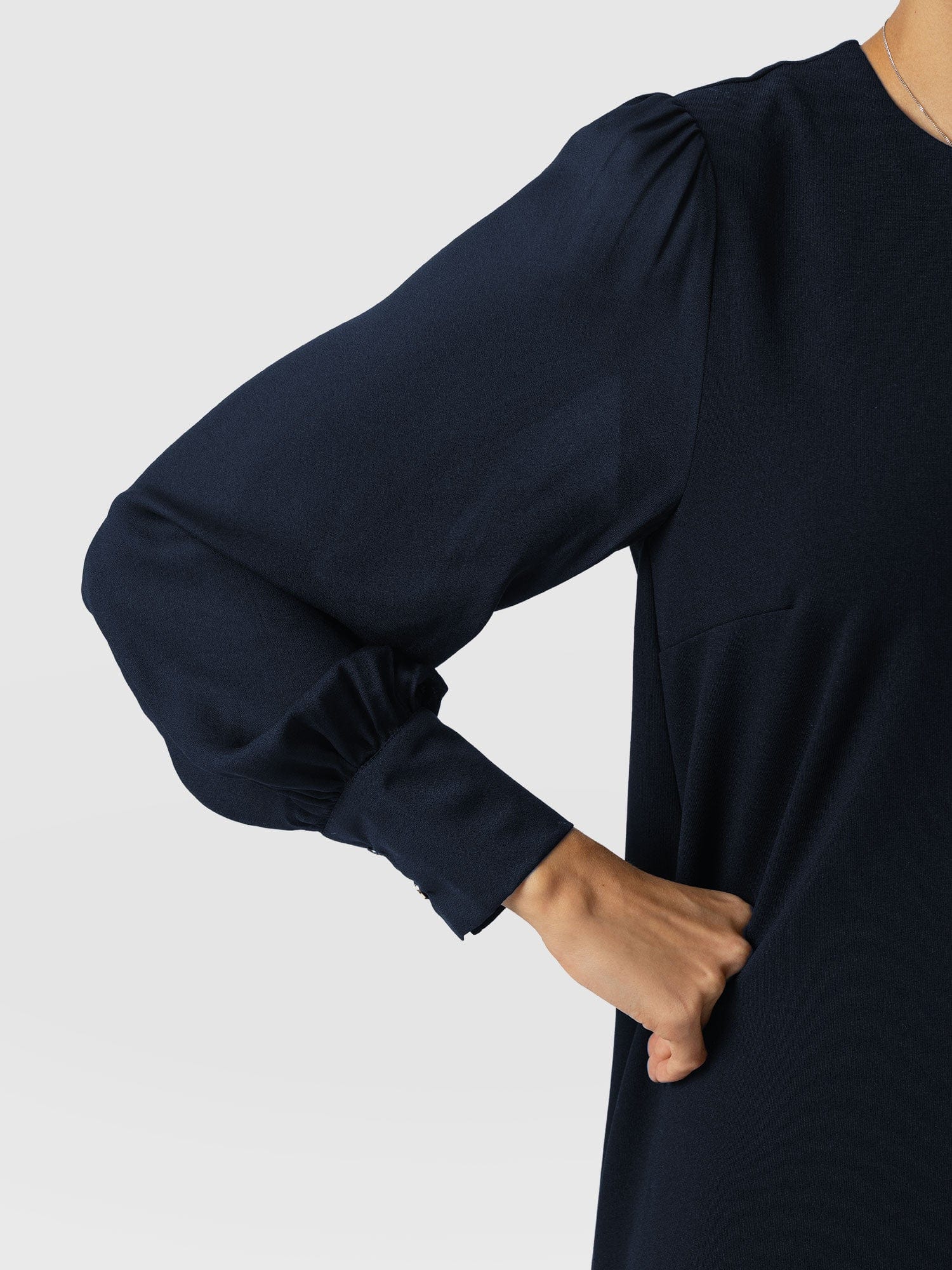 Esme Zip Up Dress Navy - Women's Dresses | Saint + Sofia® US