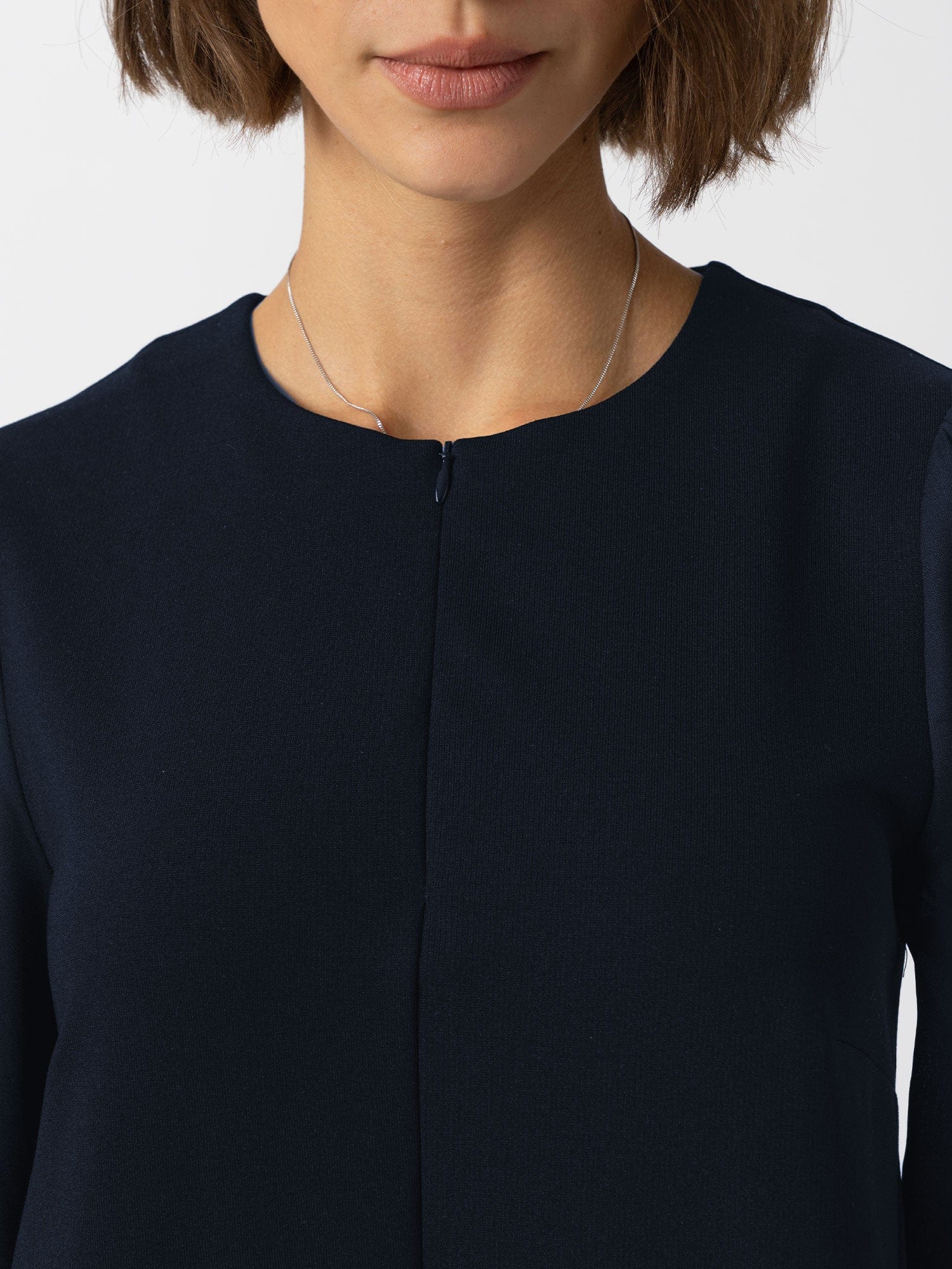 Esme Zip Up Dress Navy - Women's Dresses | Saint + Sofia® US