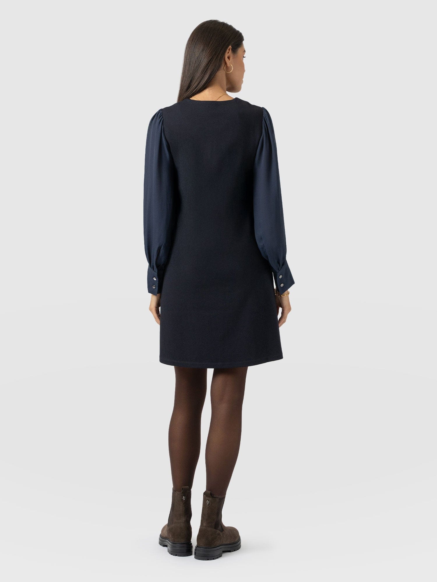 Esme Zip Up Dress Navy - Women's Dresses | Saint + Sofia® US